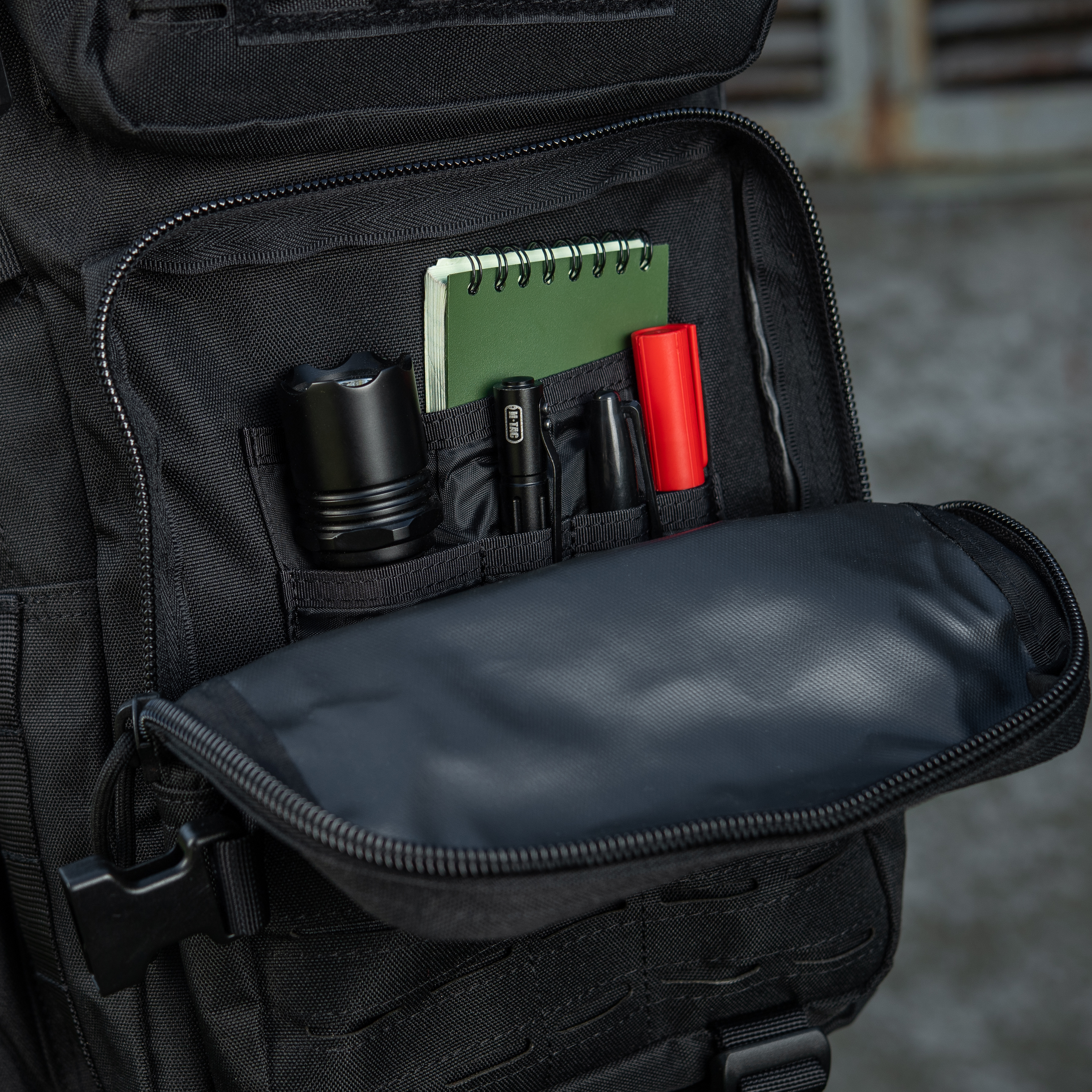 M-Tac рюкзак Large Assault Pack Laser Cut Black — 13