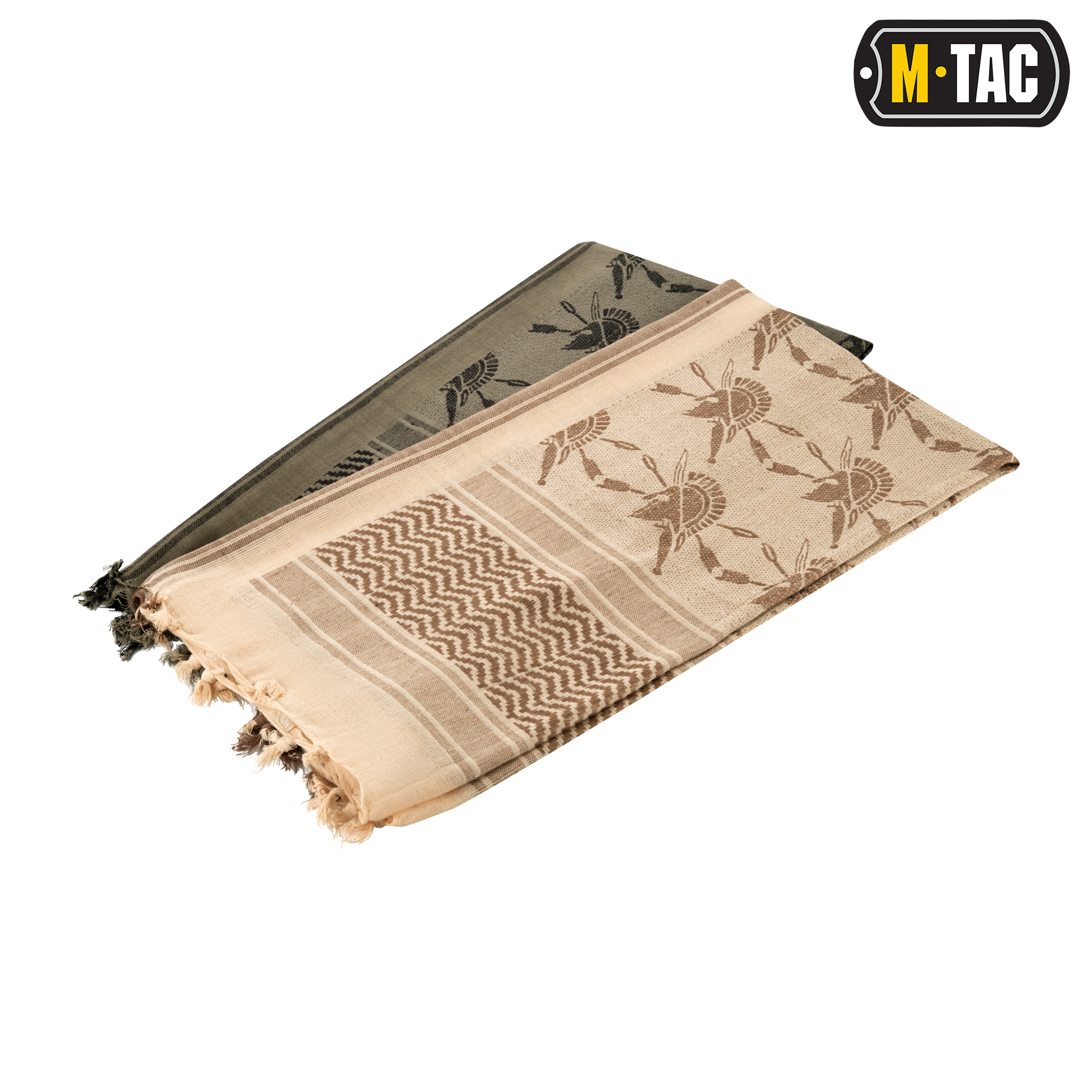 M-Tac шарф шемаг Spartan Foliage Green/Black — 5
