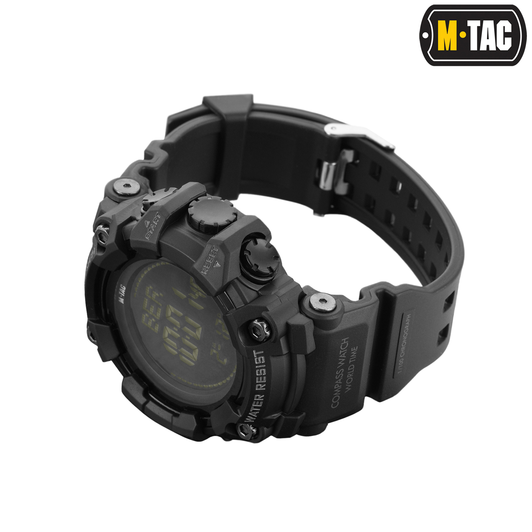 M-Tac часы тактические 2037 Black — 3