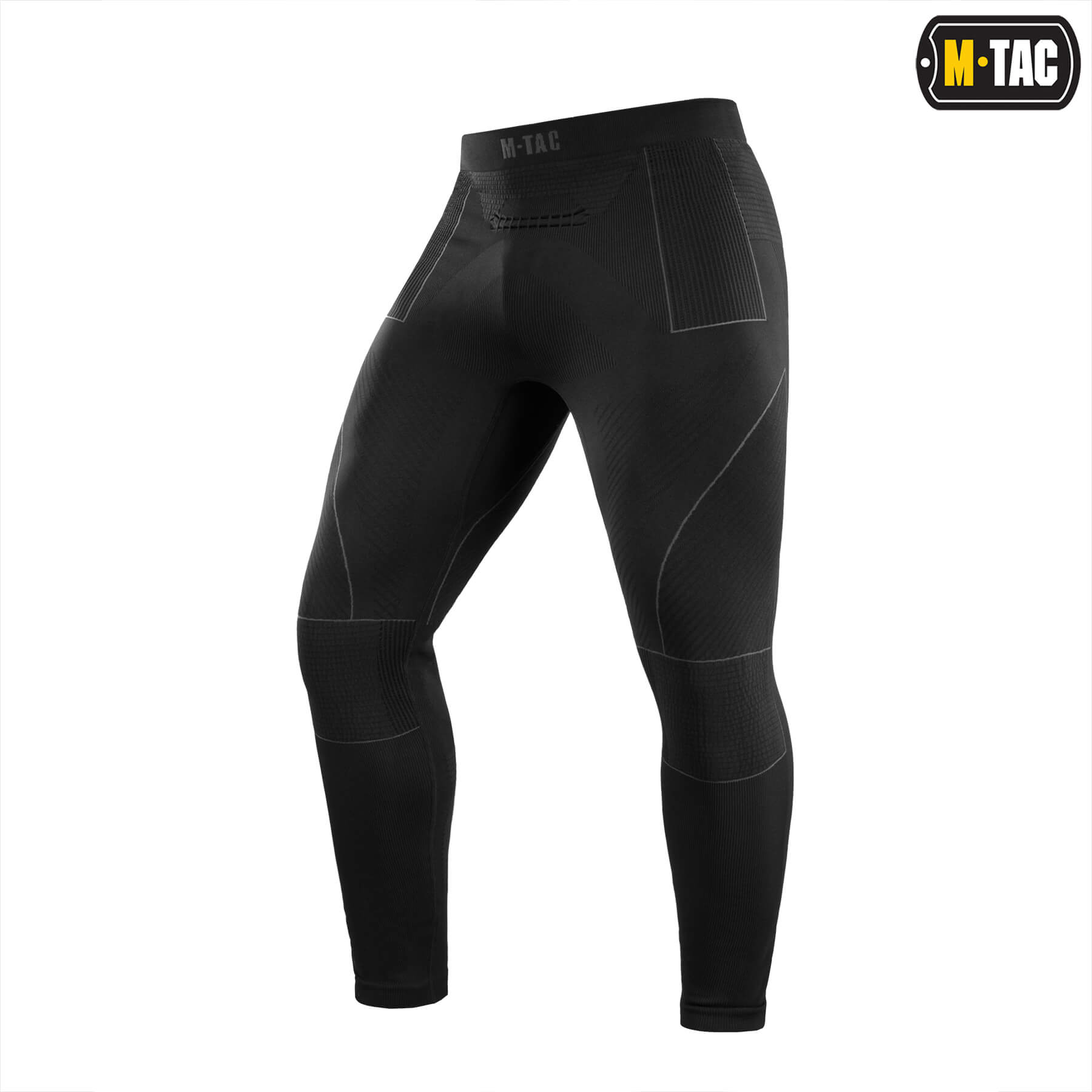 M-Tac термобрюки компрессионные Black/Dark Grey — 2