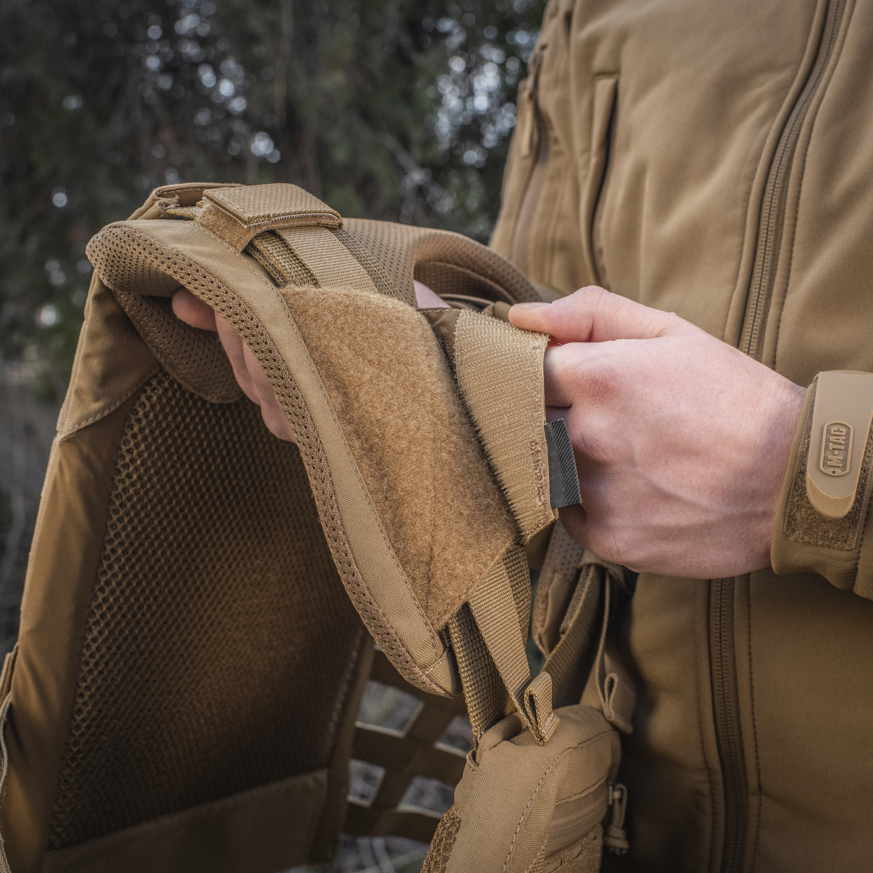 M-Tac демпфер плечевой для плитоноски Cuirass QRS Coyote — 14