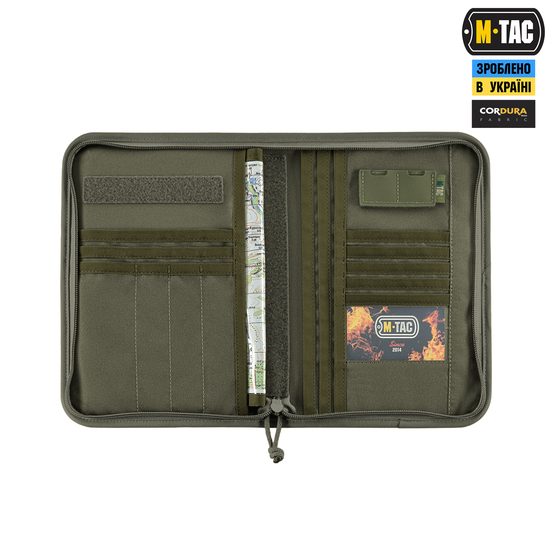 M-Tac планшет-органайзер А5 Elite Ranger Green — 5