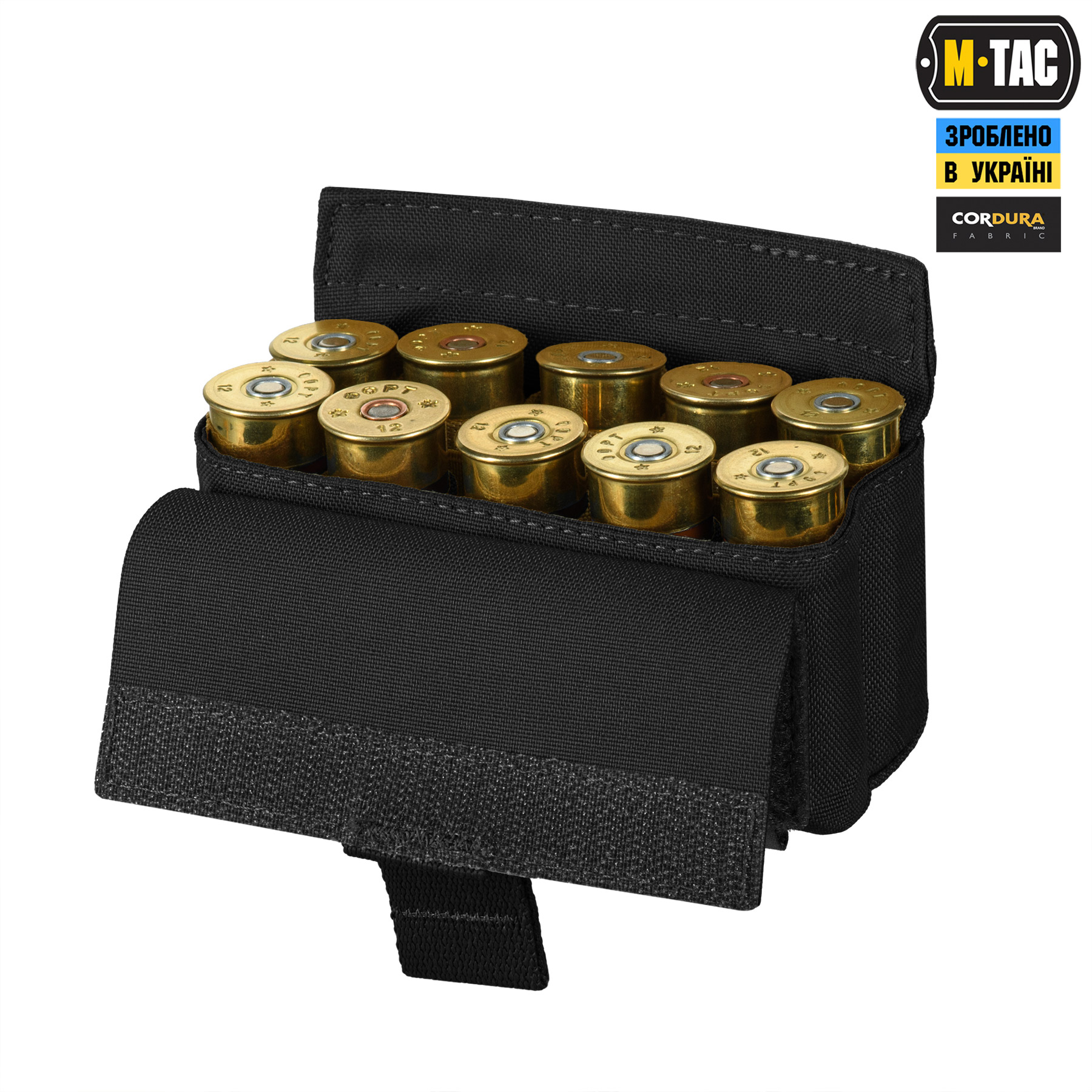 M-Tac подсумок под 12 калибр на 10 патронов Elite Black — 7
