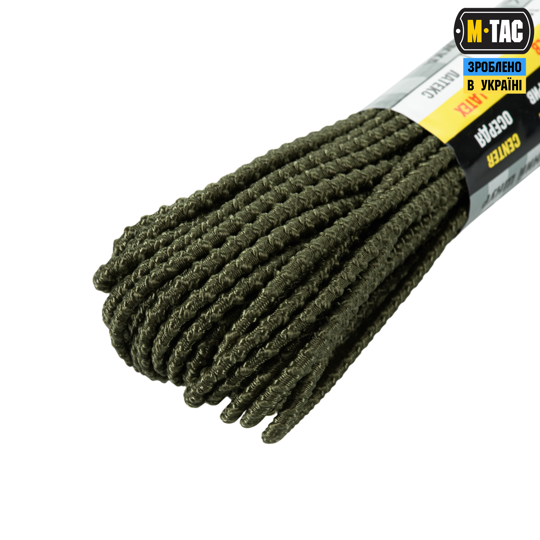 M-Tac паракорд Shock-Cord 3mm 15m Dragon Skin OD Green — 4