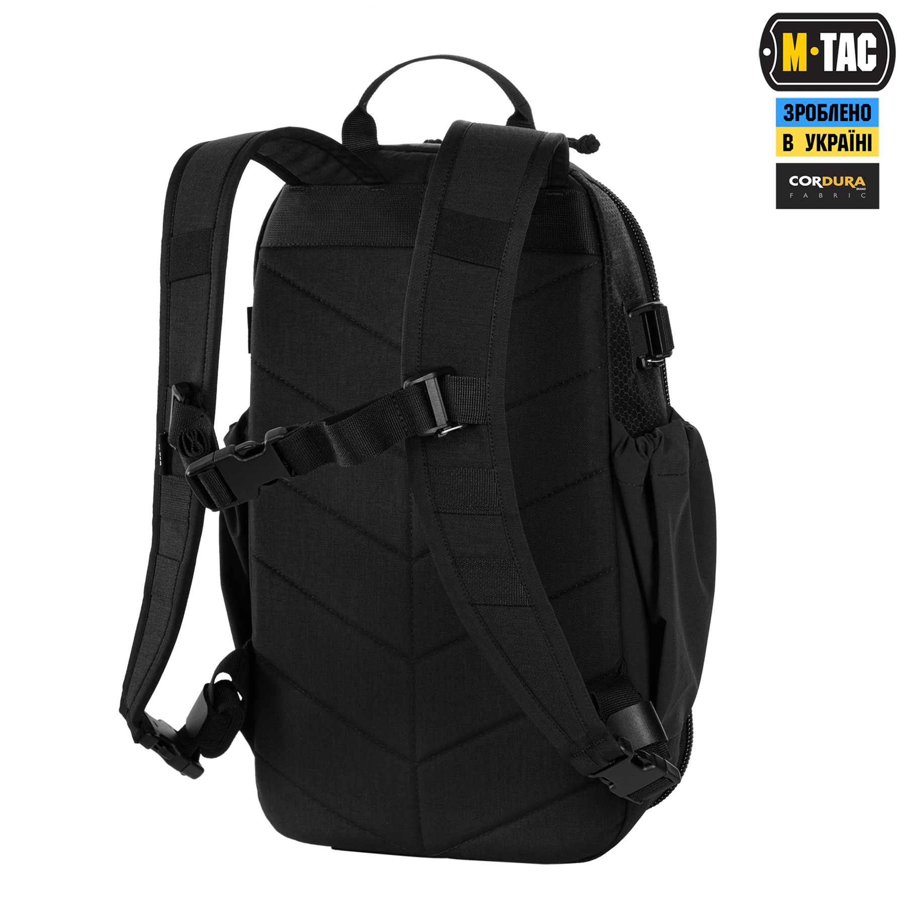 M-Tac рюкзак Sturm с эргономичными лямками Elite Black — 5