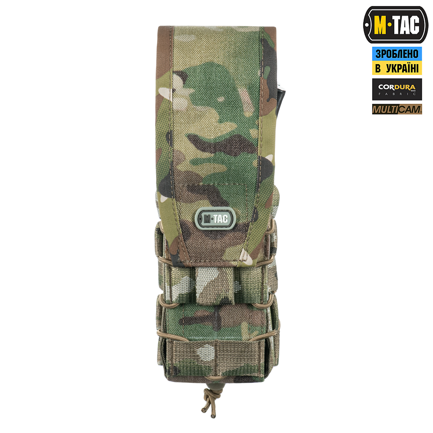 M-Tac подсумок для АК двойной с клапаном Gen.3 Multicam — 3