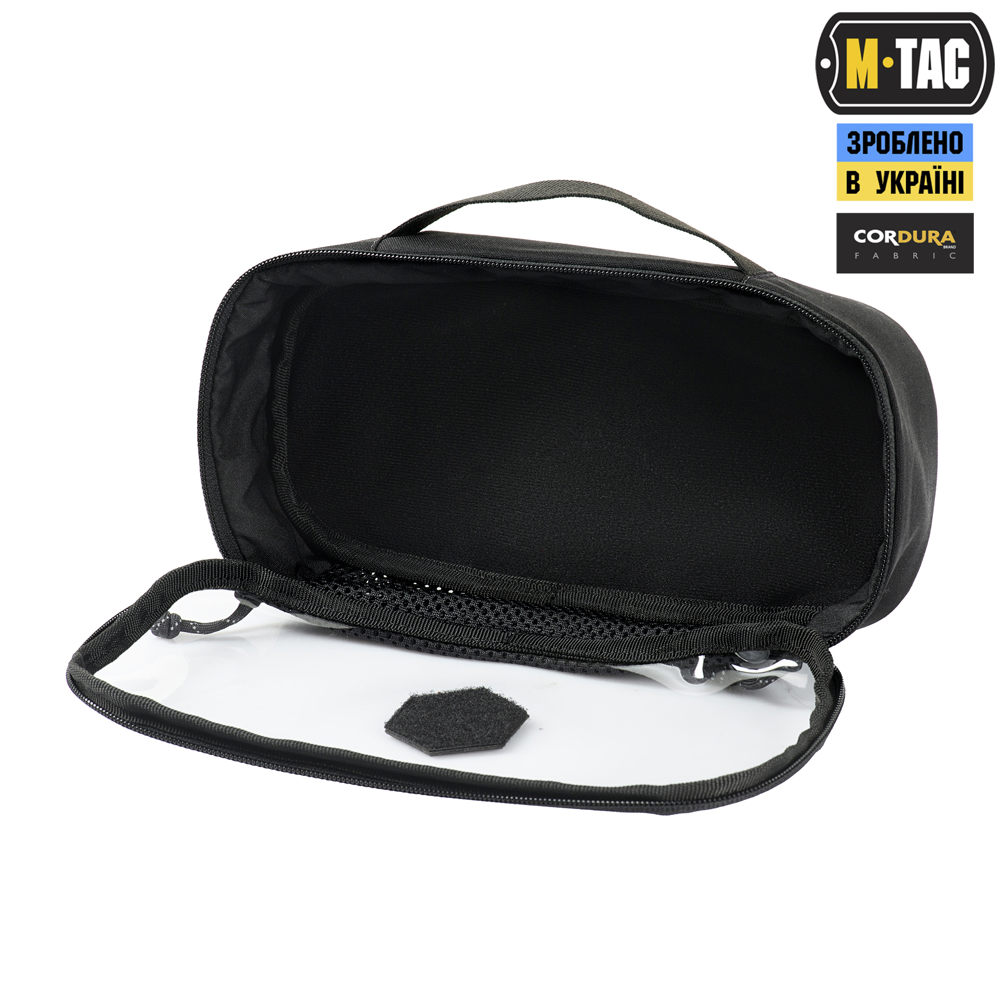 M-Tac органайзер утилитарный прозрачный Elite Medium Gen.II Black — 6