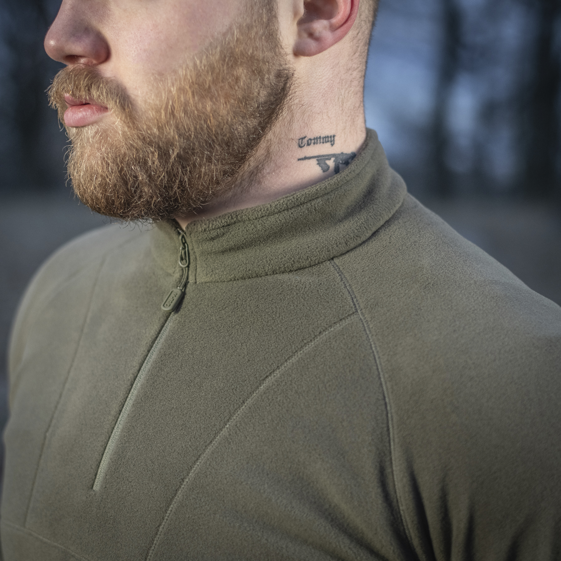 M-Tac кофта Delta Polartec реглан Dark Olive — 19