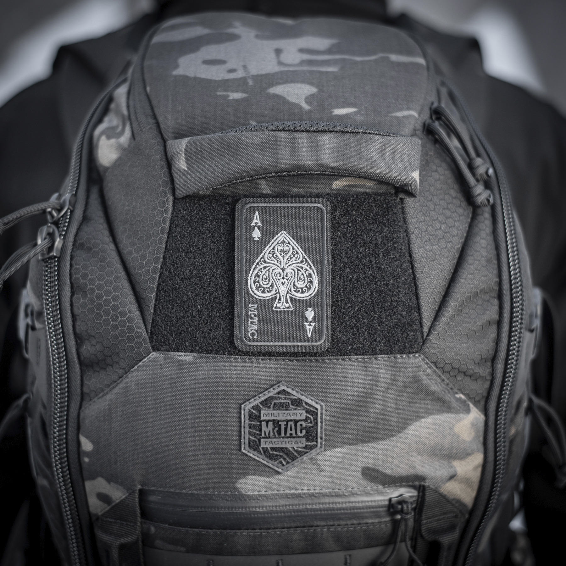 M-Tac нашивка Ace of Spades (вышивка) Black — 6