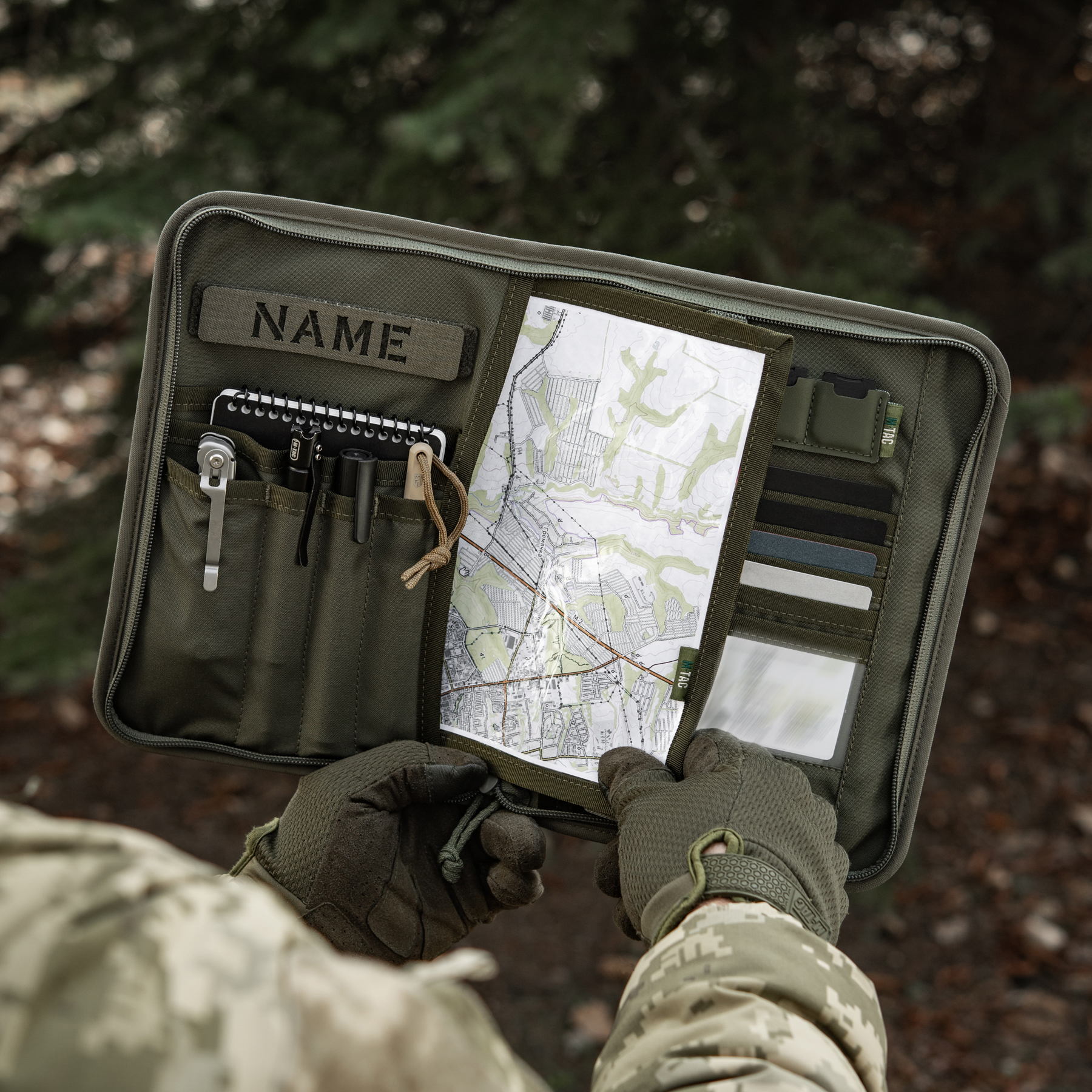 M-Tac планшет-органайзер А5 Elite Ranger Green — 32