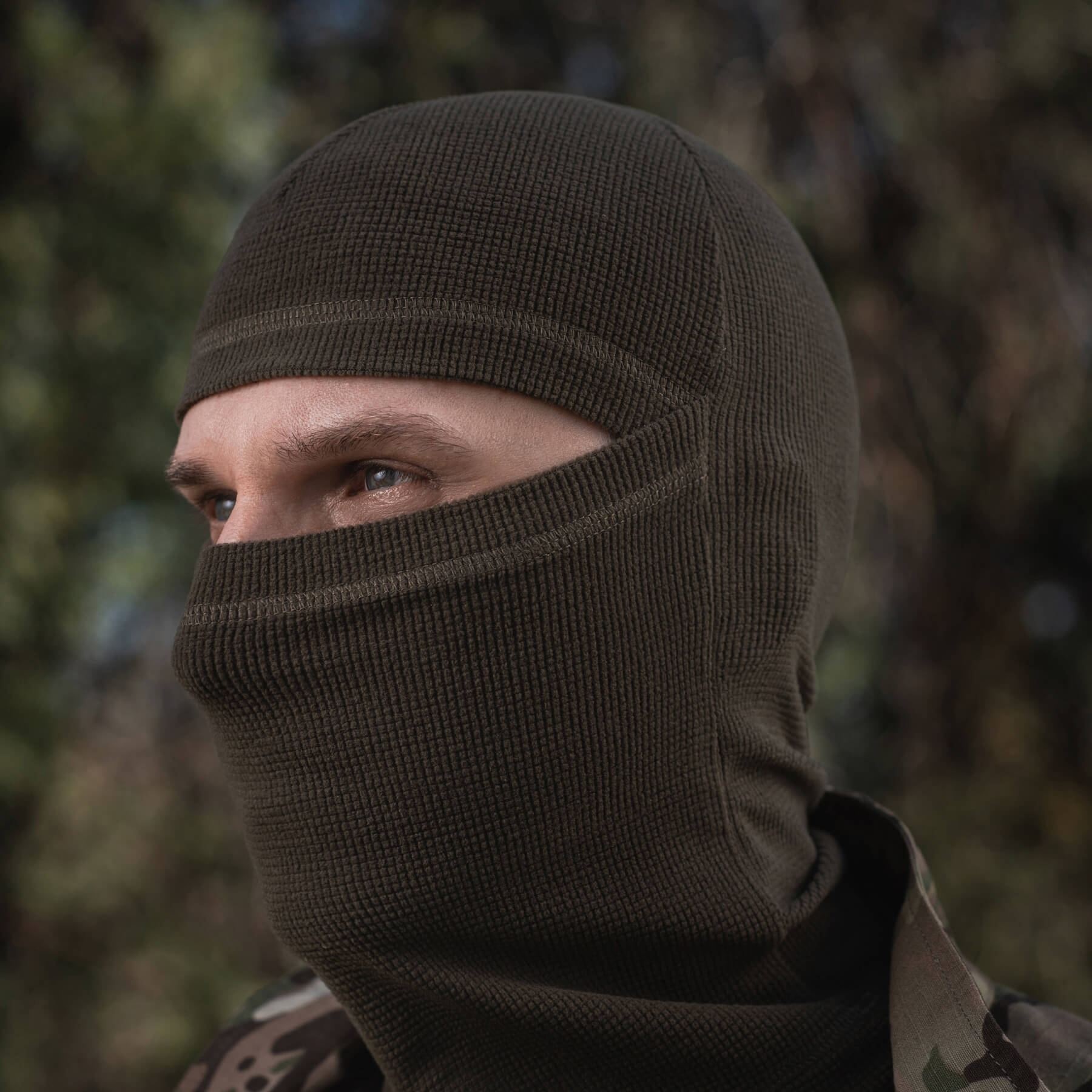 M-Tac балаклава-ниндзя Basic микрофлис рип-стоп Dark Olive — 15
