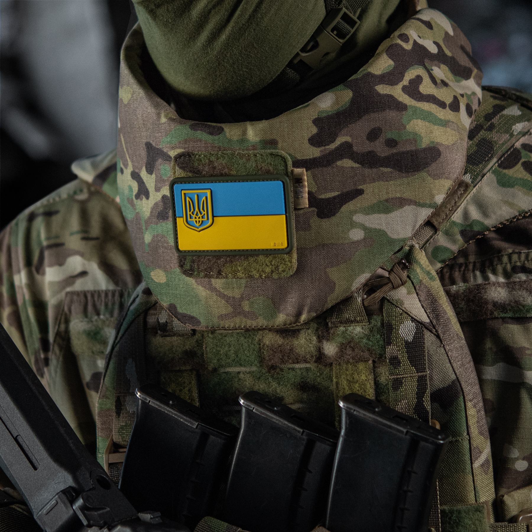 M-Tac нашивка флаг Украины с малым гербом PVC — 11