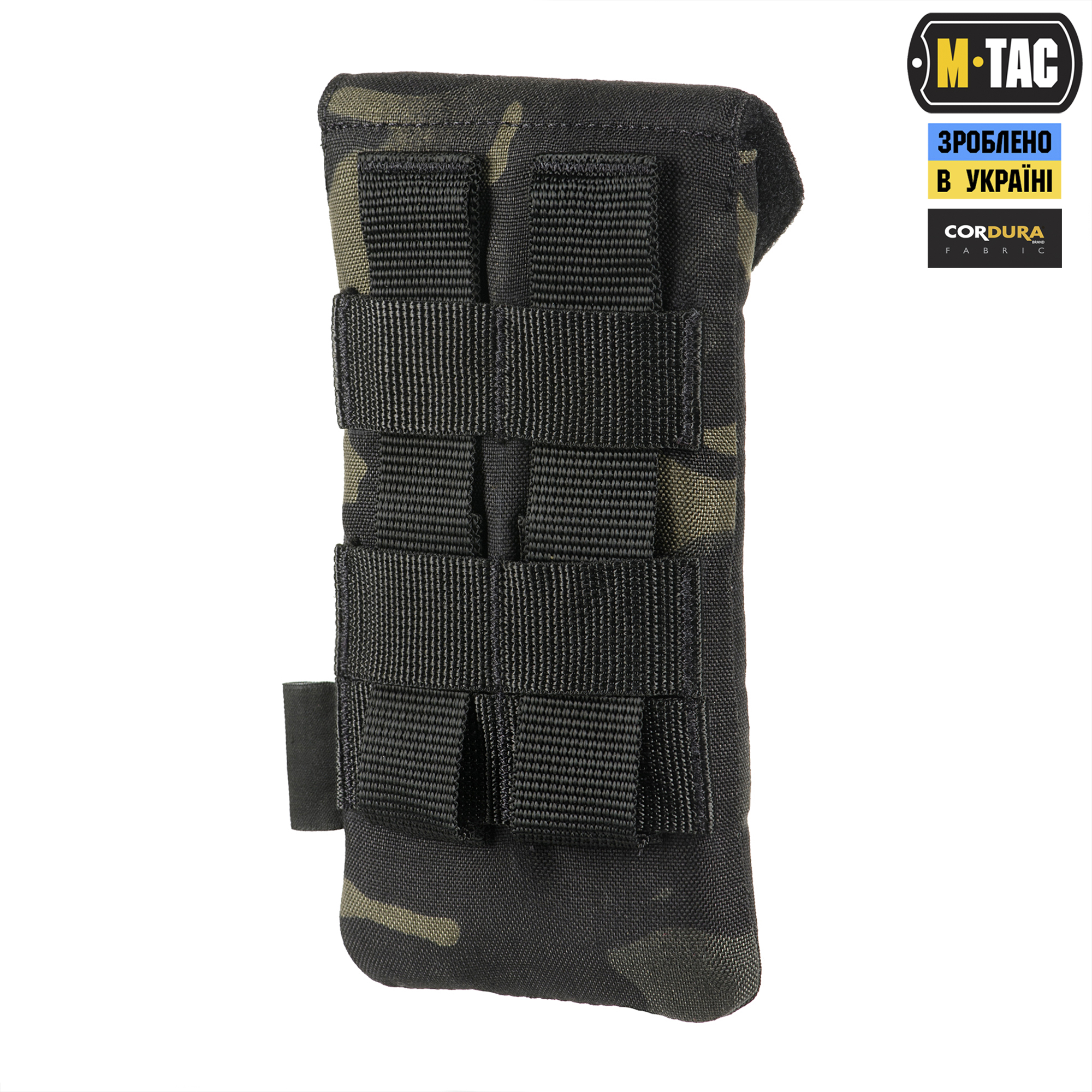 M-Tac подсумок для смартфона Elite Medium Hex Multicam Black/Black — 4
