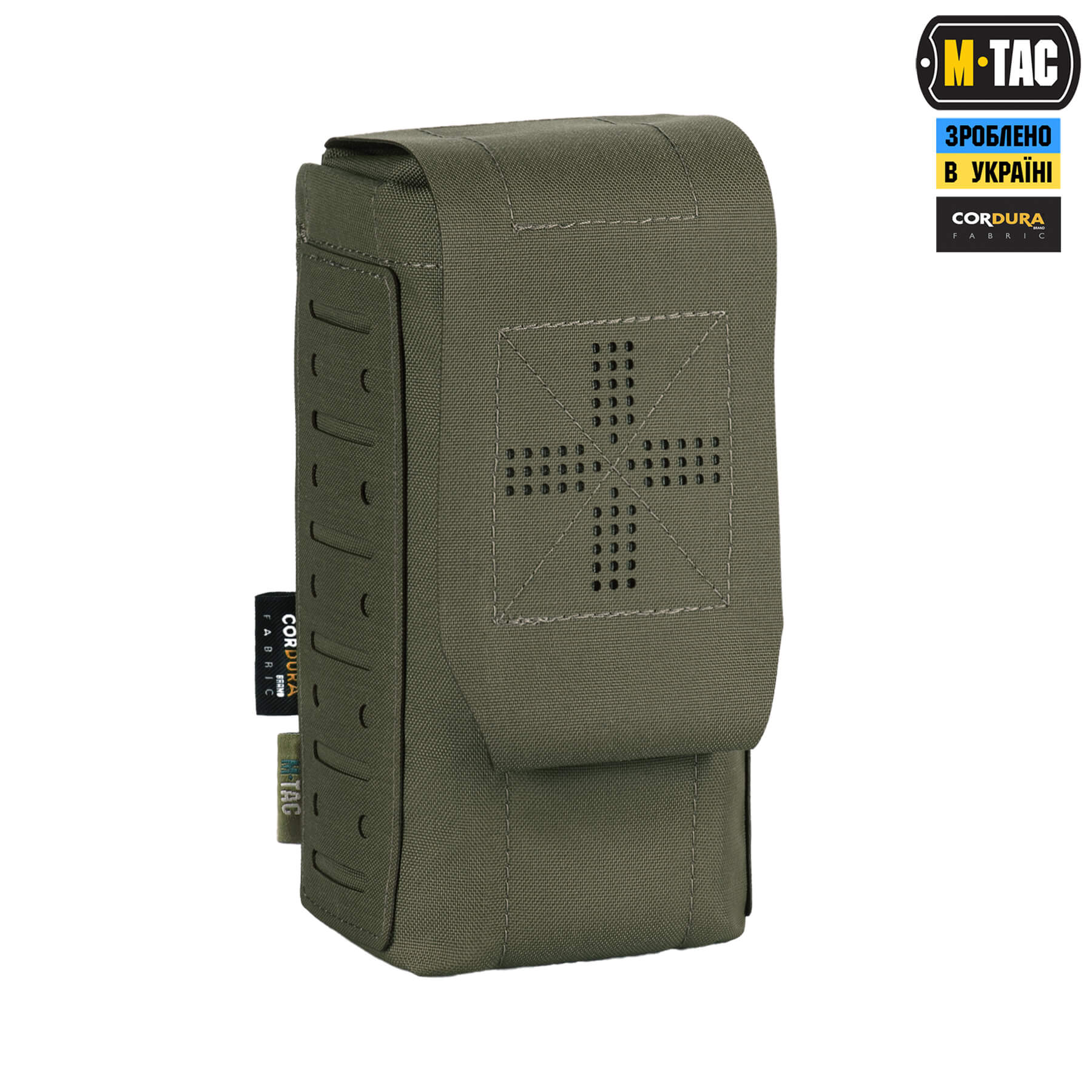 M-Tac подсумок медицинский вертикальный Small Gen.II Elite Ranger Green — 4