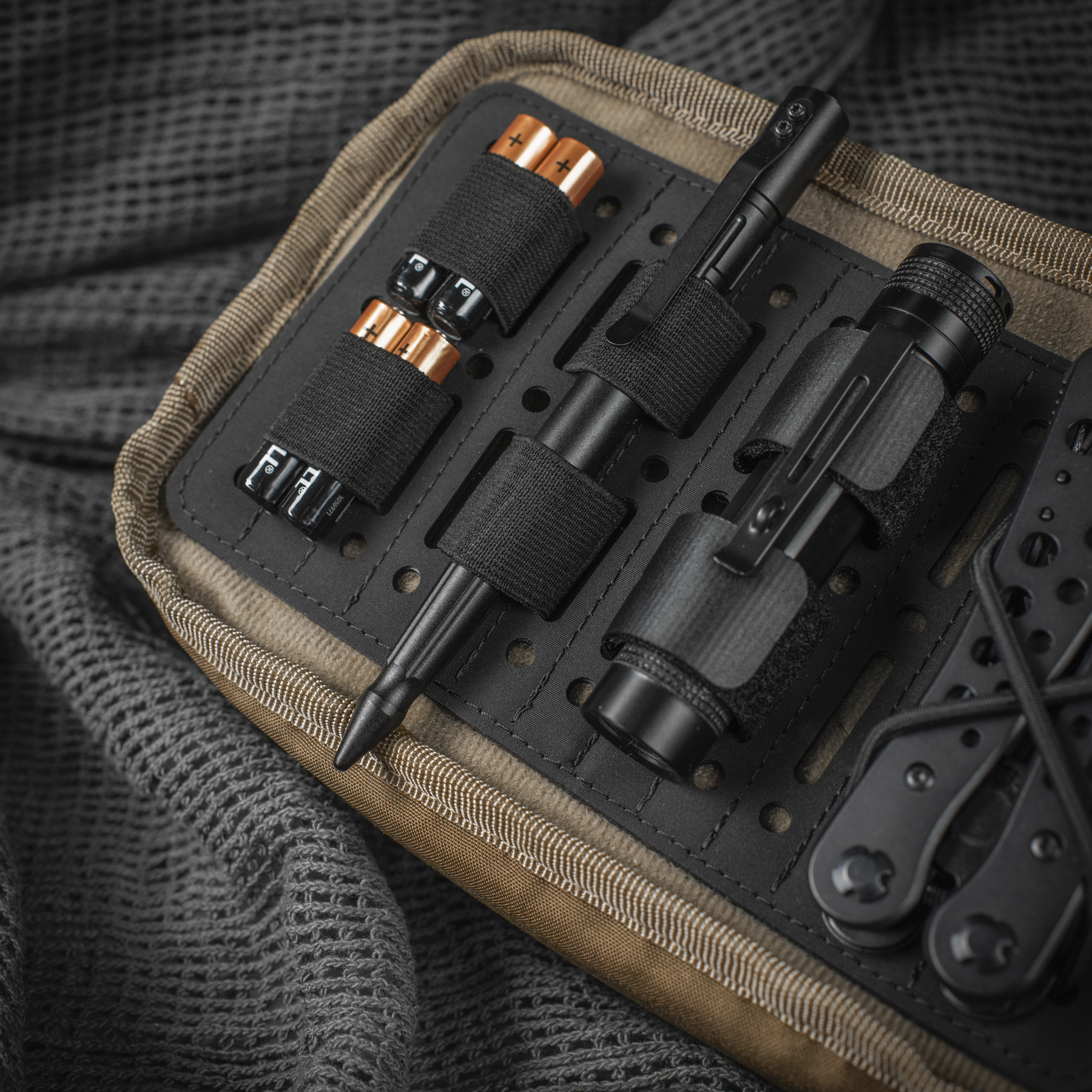 M-Tac вставка модульная MOLLE 11x19.5 Laser Cut Black — 5