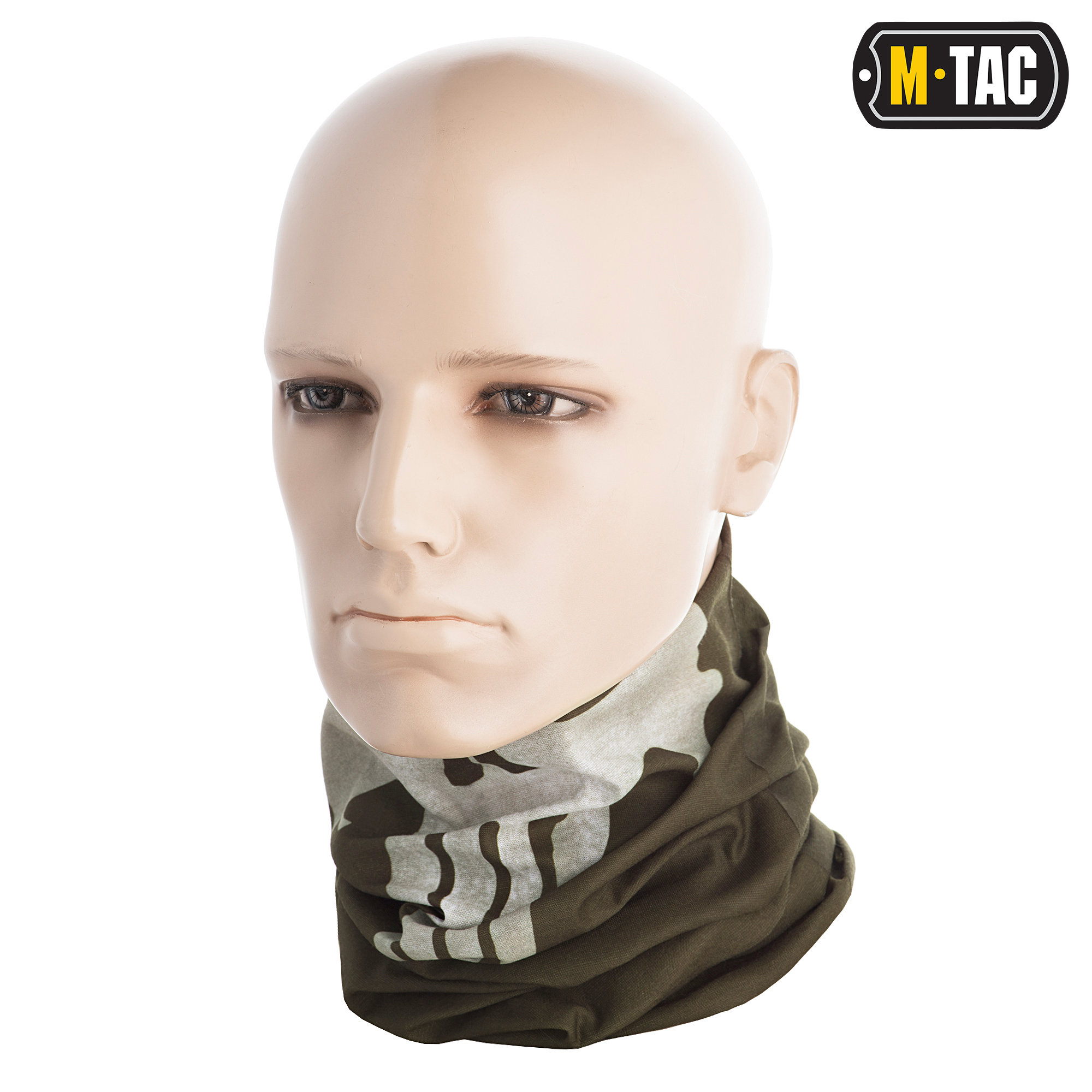 M-Tac шарф-труба облегченный Punisher Olive — 3