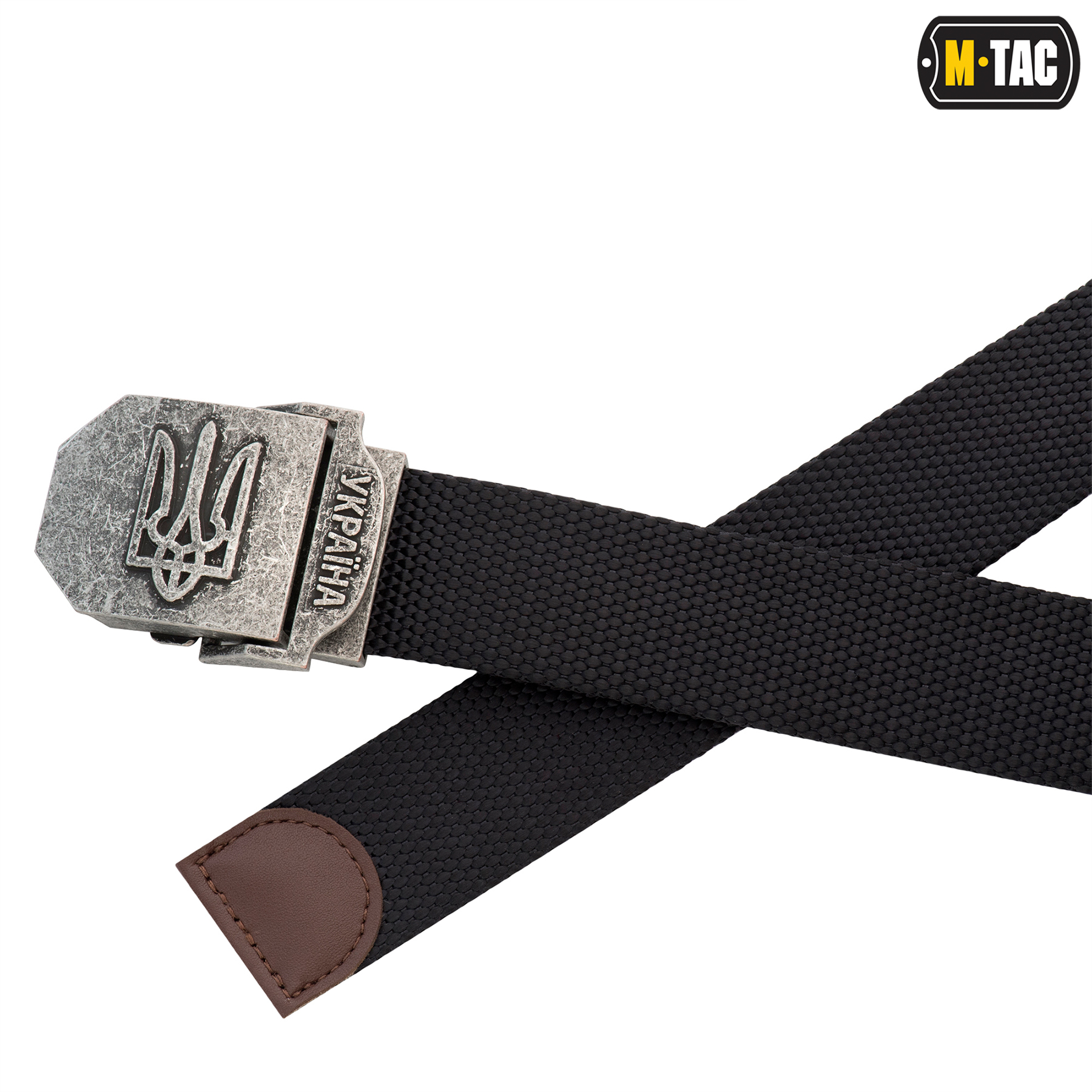 M-Tac ремень с Тризубом (тип 2) Black — 4