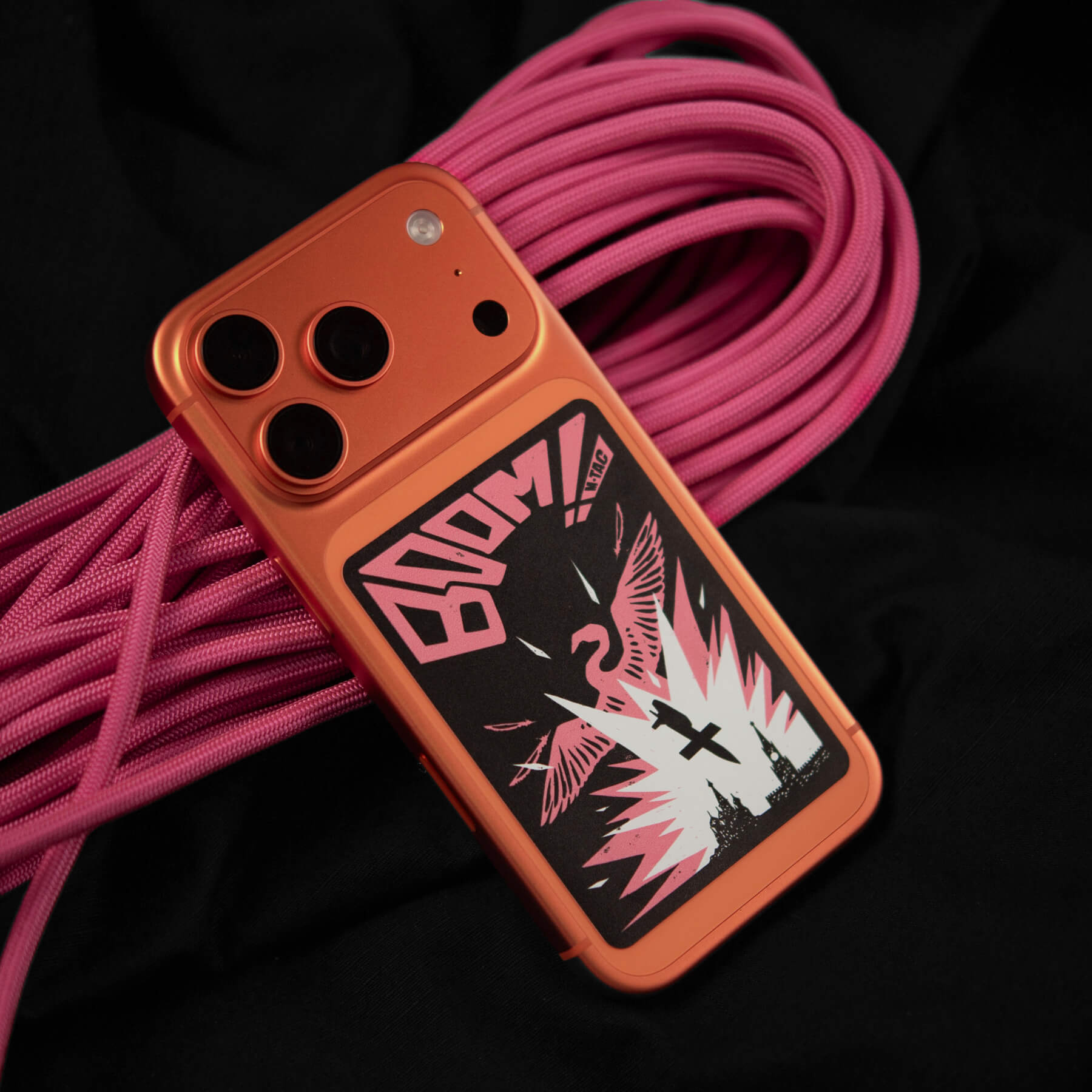 M-Tac наклейка Boom!! Фламінго Pink — 6