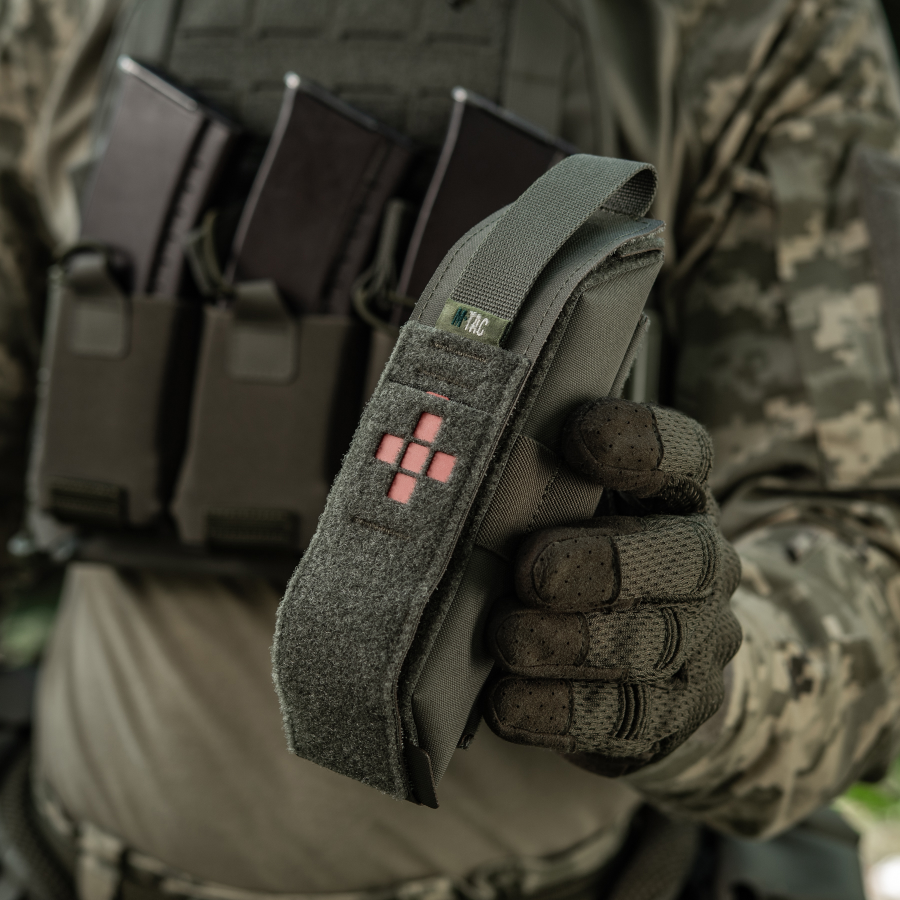 M-Tac подсумок для турникета закрытый FLAP Ranger Green — 14
