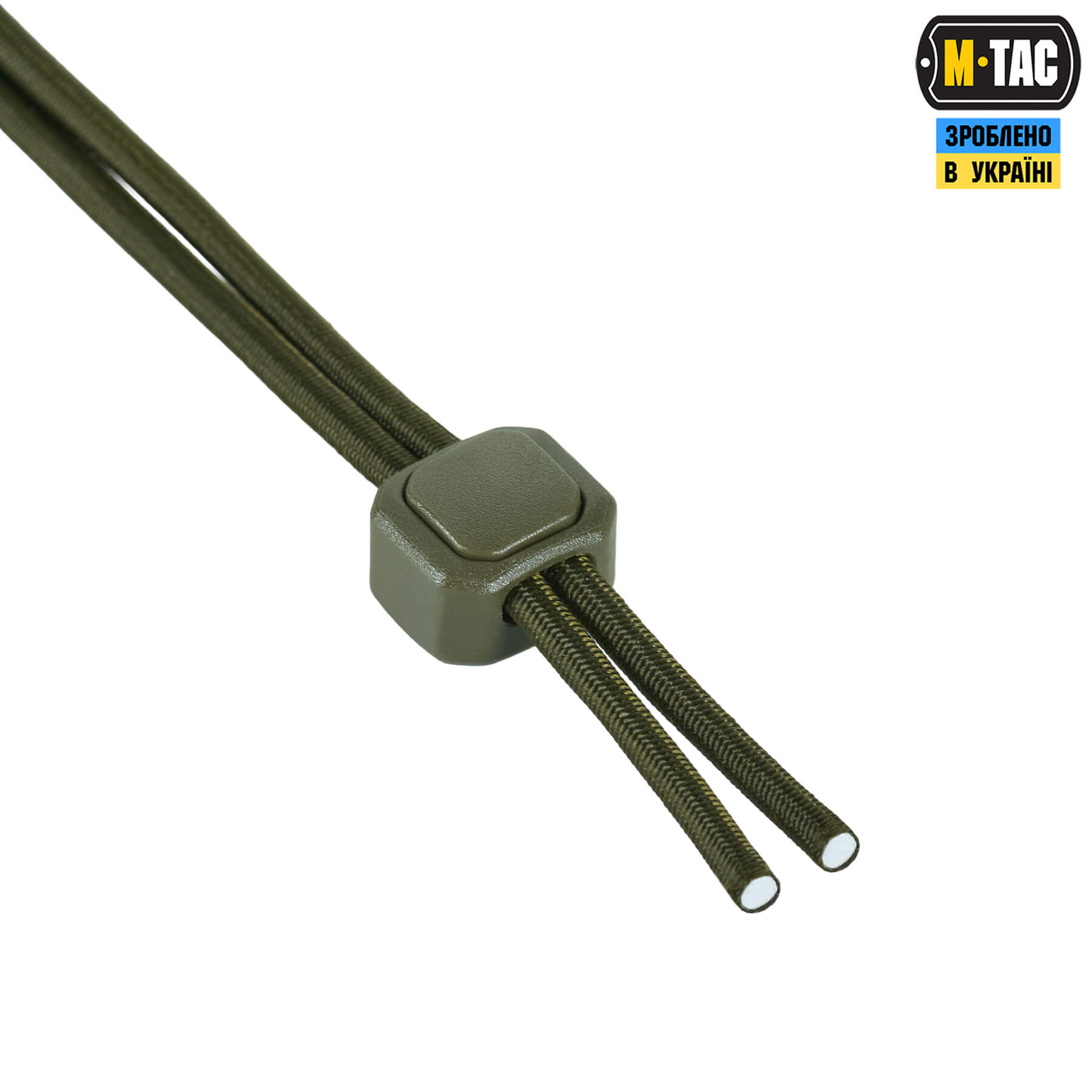 M-Tac шнурки Elastic Shoelaces OD Green 120 см — 3