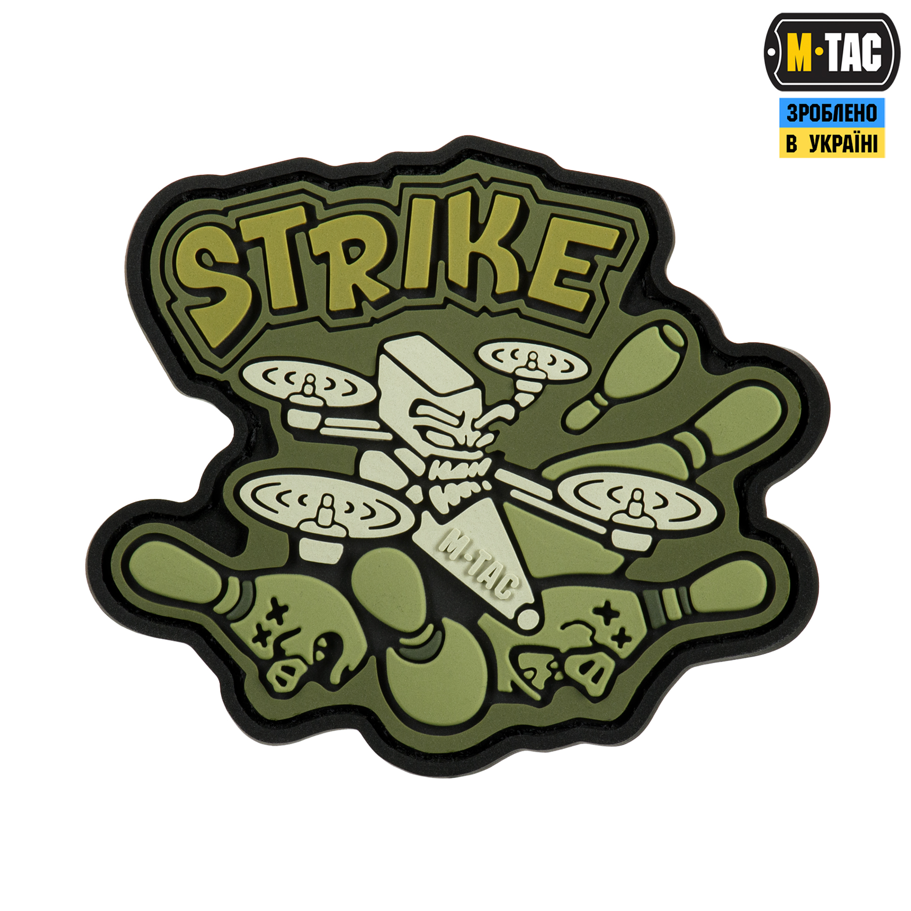M-Tac нашивка Strike (PVC) — 2