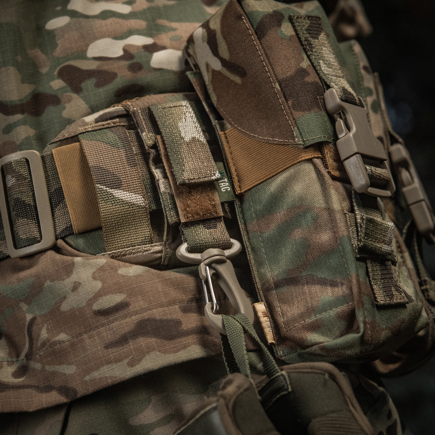 M-Tac крепление с карабином Multicam — 11