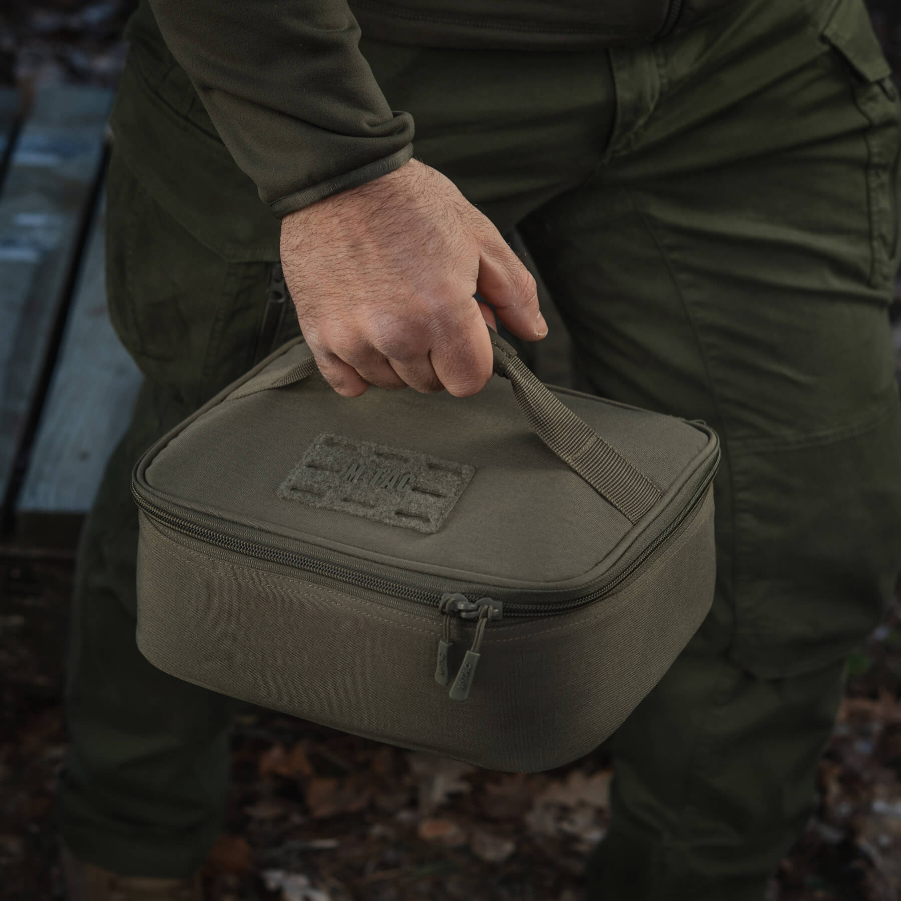 M-Tac органайзер утилитарный Hardshell Utility box L Olive — 17