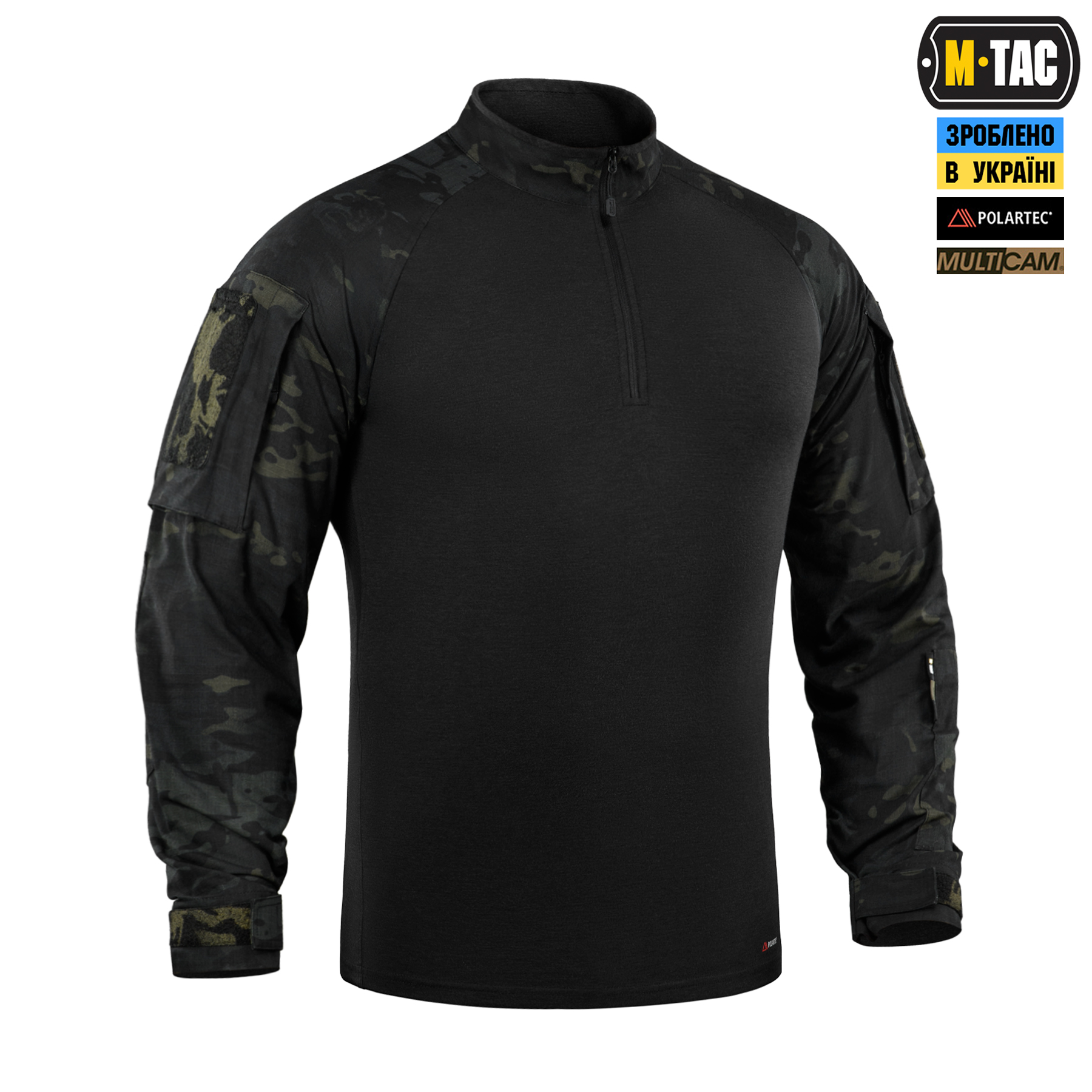 M-Tac рубашка боевая летняя Gen.II Pro NYCO Extreme Multicam Black/Black — 4