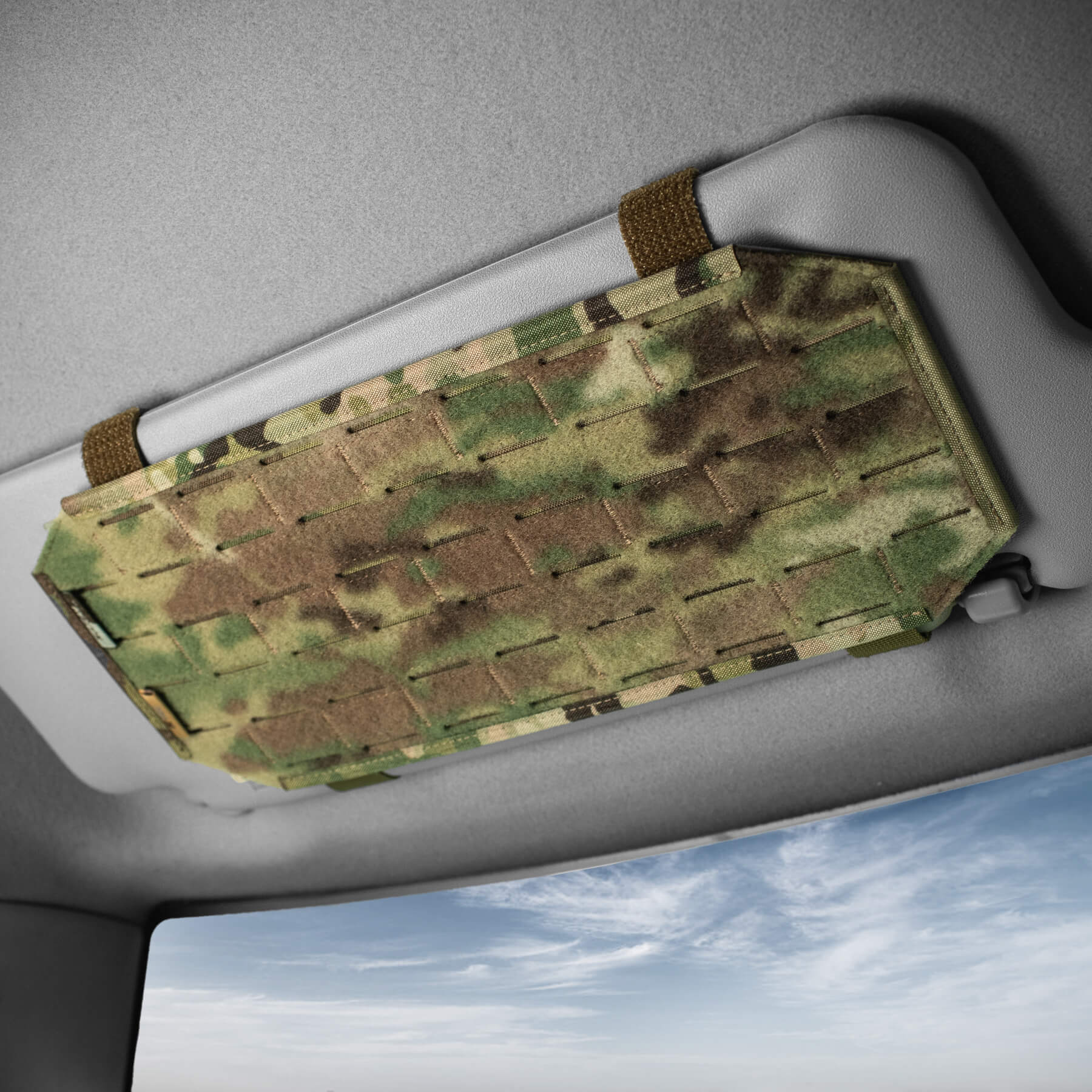 M-Tac велкро-панель на автомобильний солнцезащитный визор Elite Multicam — 13