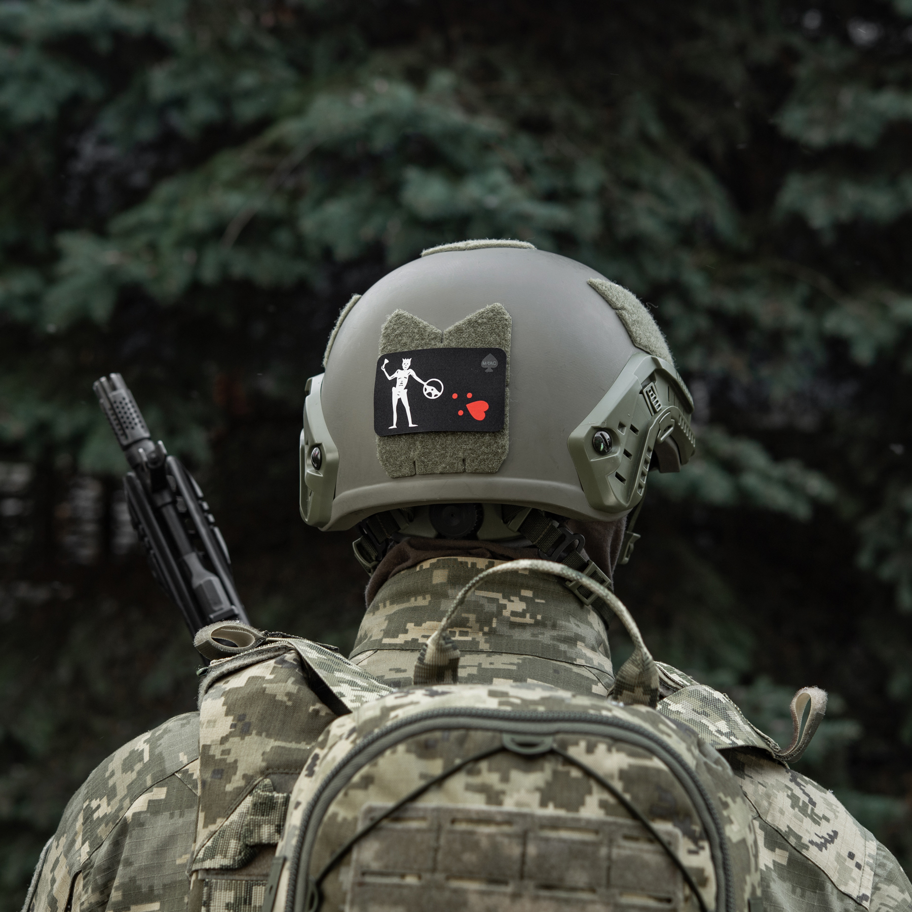 M-Tac нашивка прапор Чорна Борода Driver Black — 14