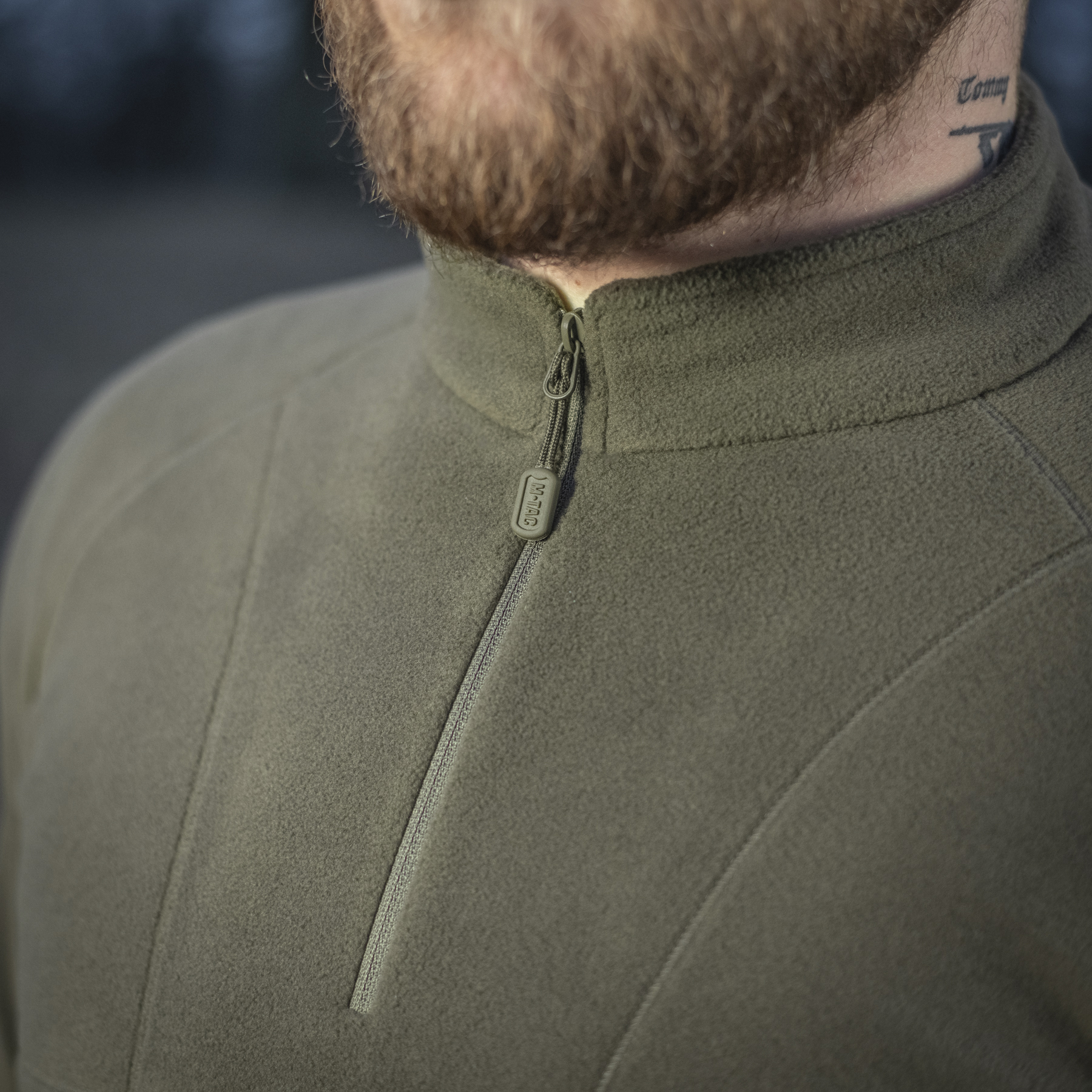 M-Tac кофта Delta Polartec реглан Dark Olive — 12