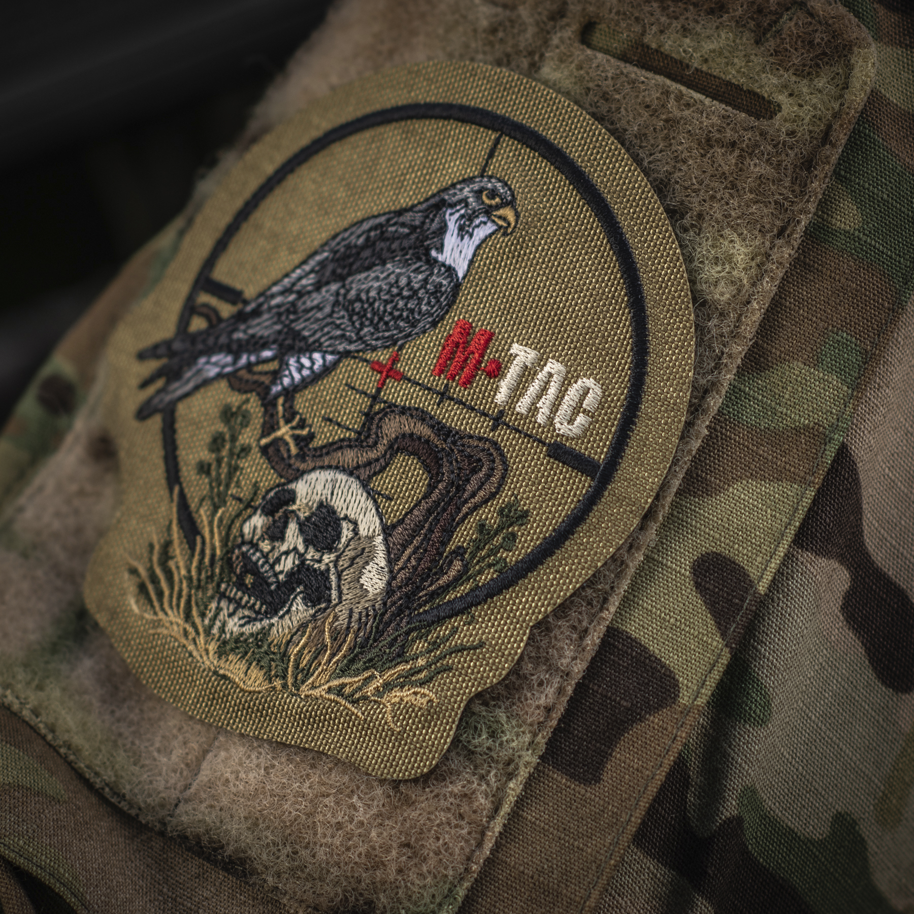 M-Tac нашивка Снайпер (вышивка) Coyote — 5