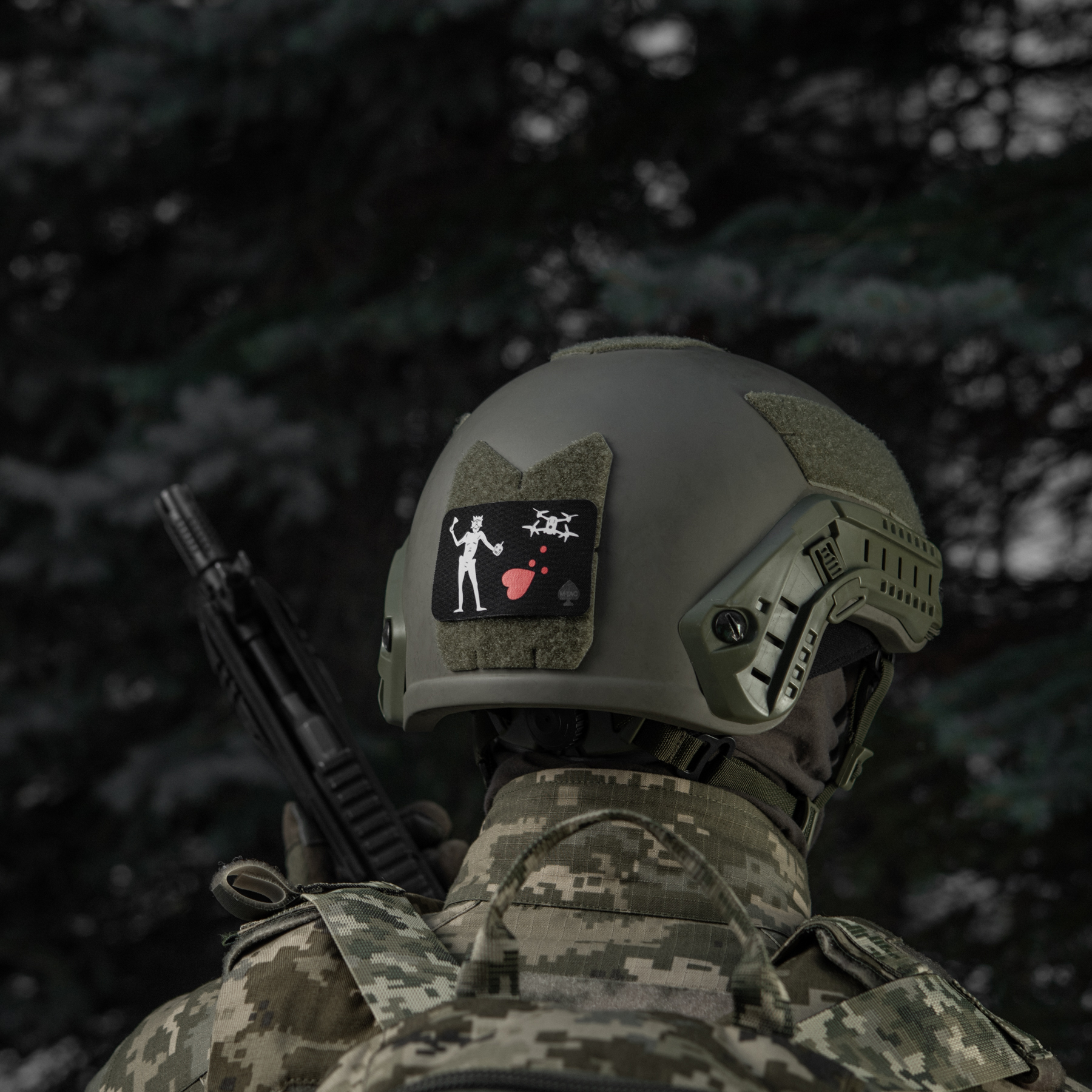 M-Tac нашивка прапор Чорна Борода Дрон Black — 11