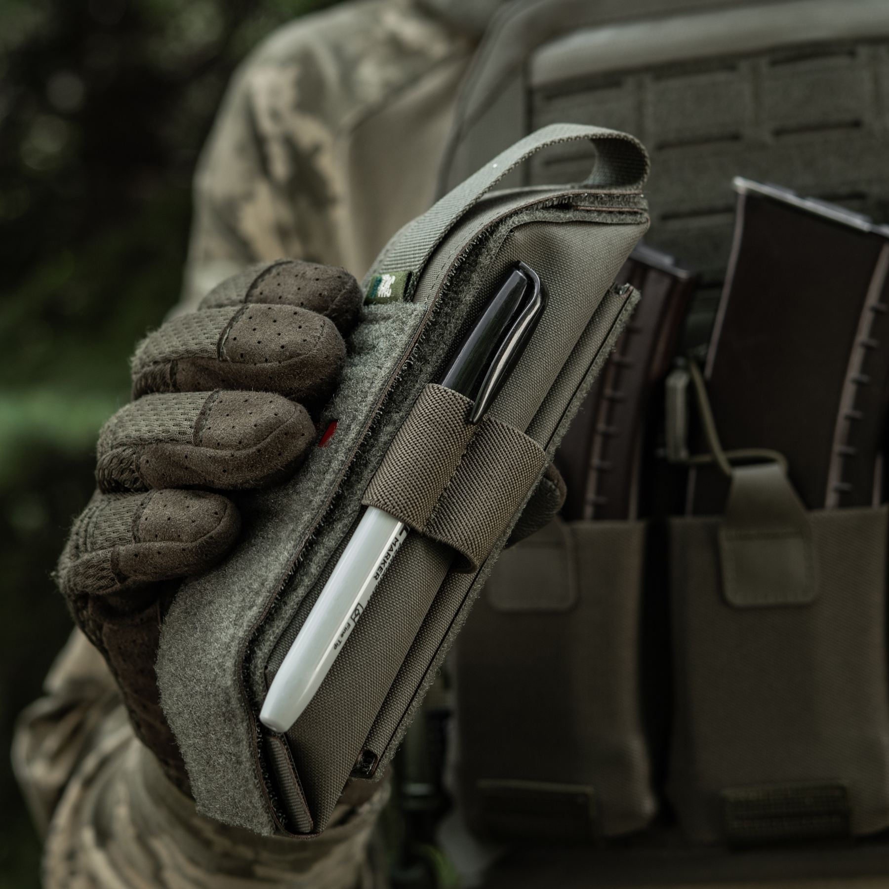 M-Tac подсумок для турникета закрытый FLAP Ranger Green — 41