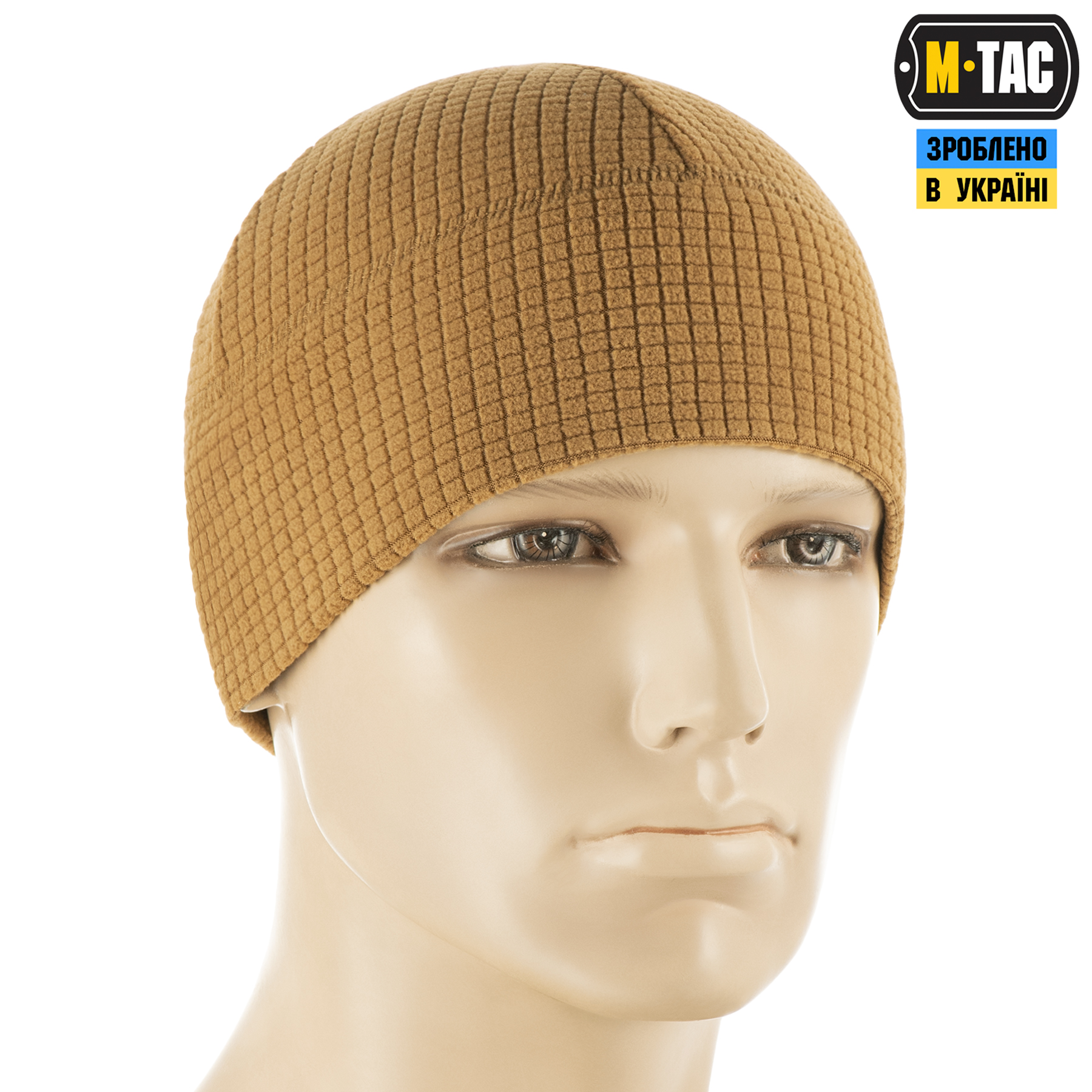 M-Tac шапка-подшлемник флис рип-стоп Coyote Brown — 4