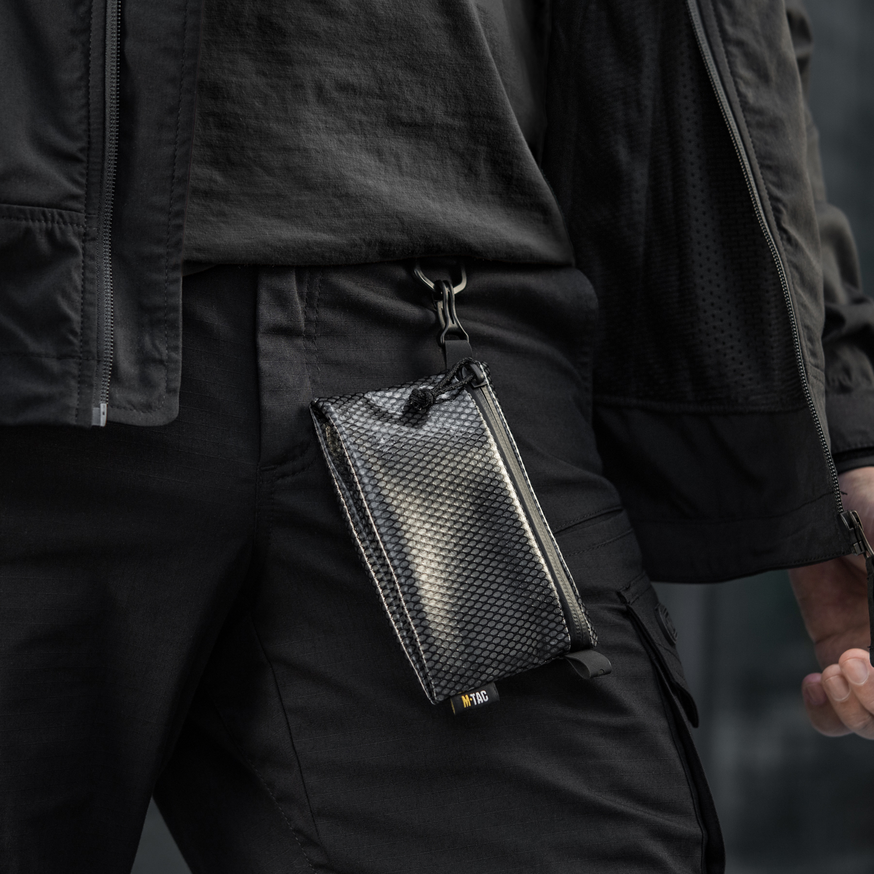 M-Tac комплект органайзеров Zip Pocket Set Elite Black — 33