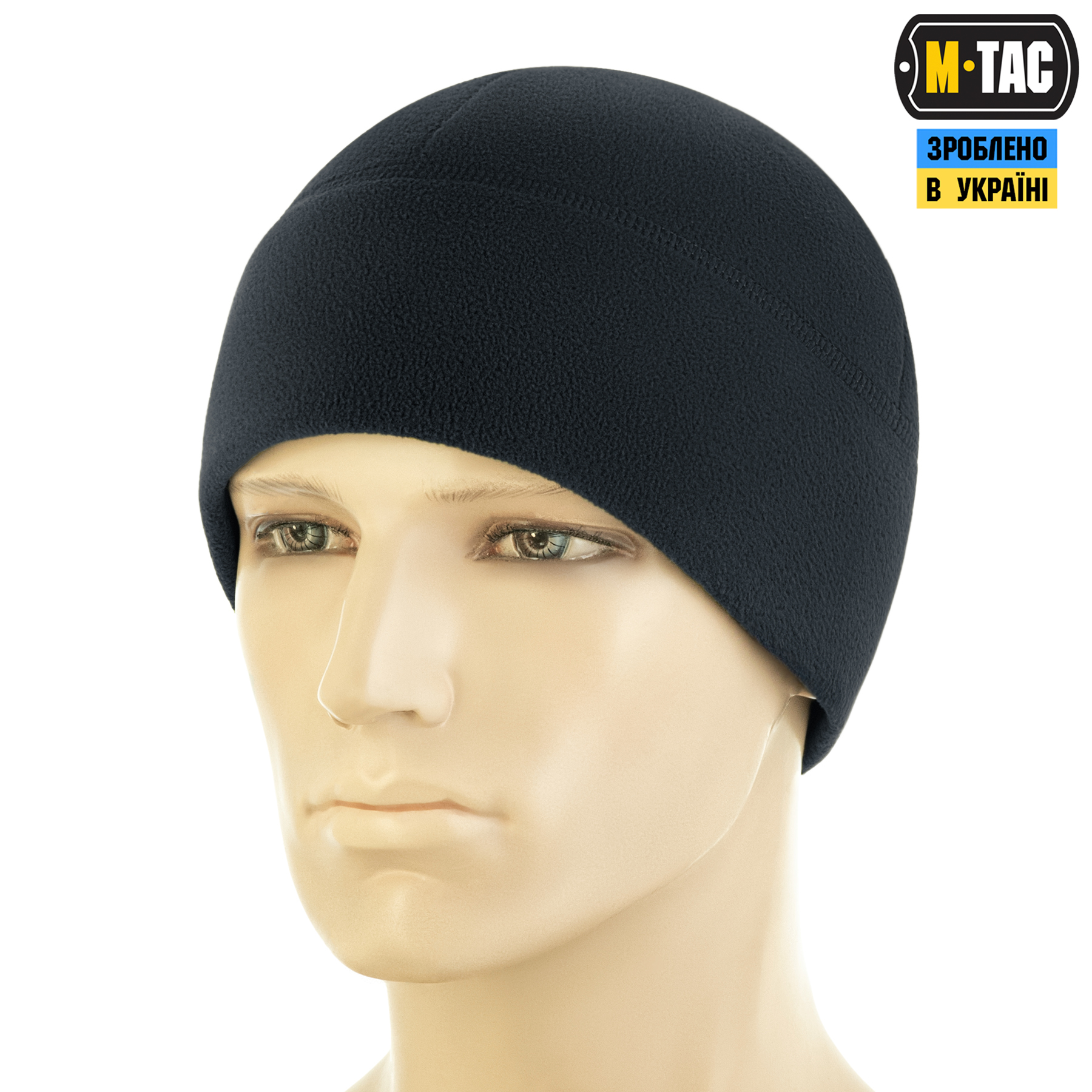 M-Tac шапка Watch Cap Elite флис (320г/м2) with Slimtex Dark Navy Blue — 2