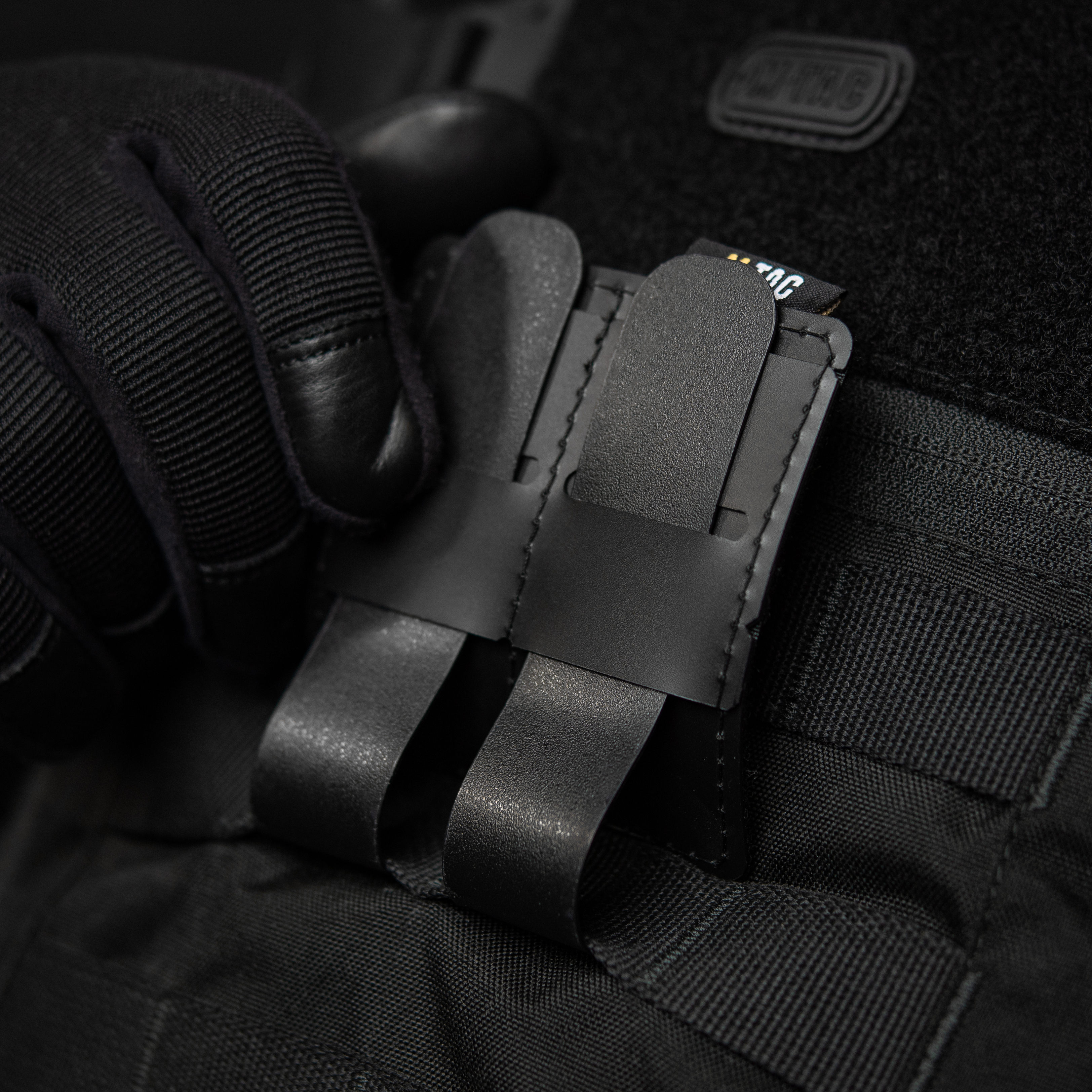 M-Tac панель для нашивок на MOLLE 80x85 Black — 10