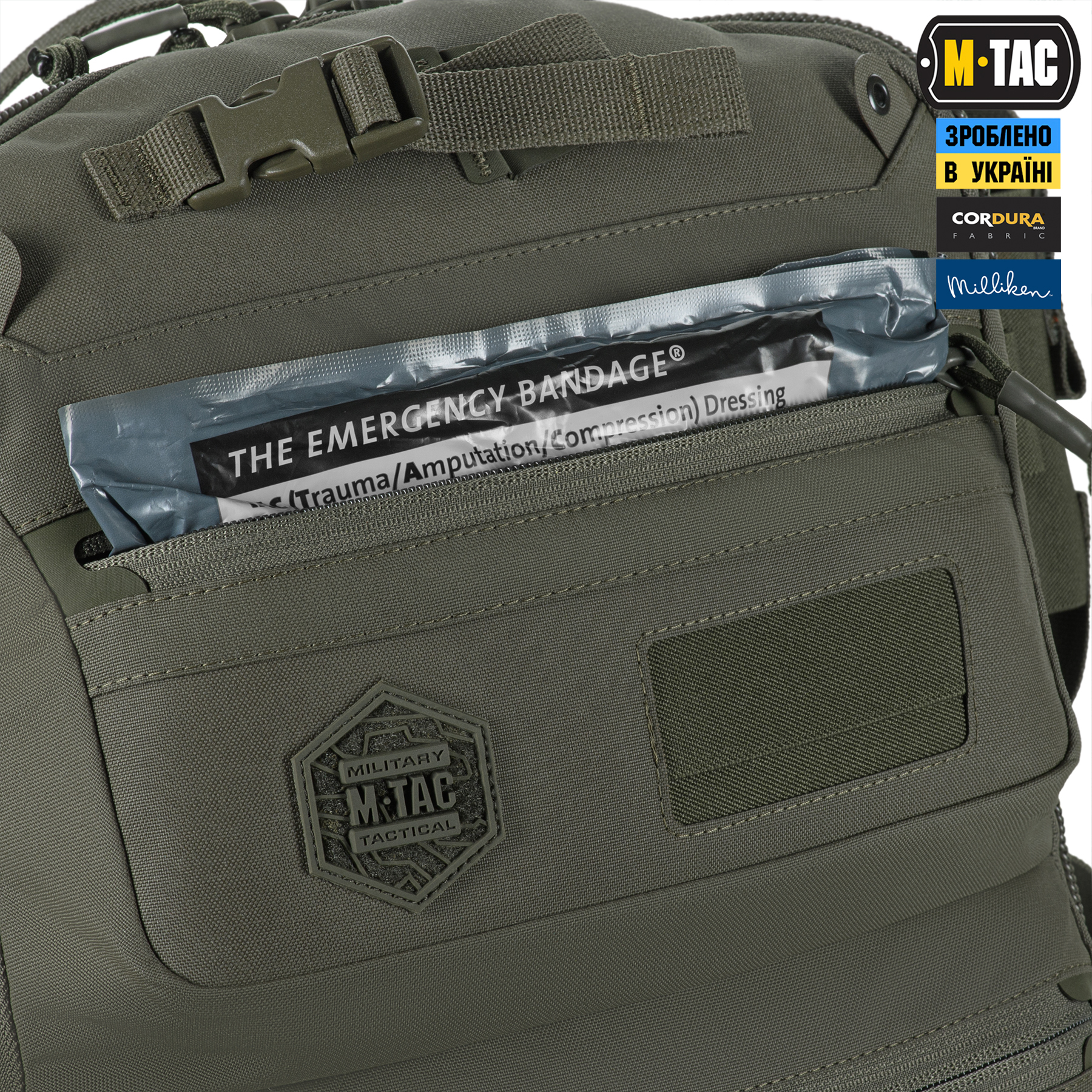 M-Tac рюкзак боевого медика Elite Ranger Green — 30