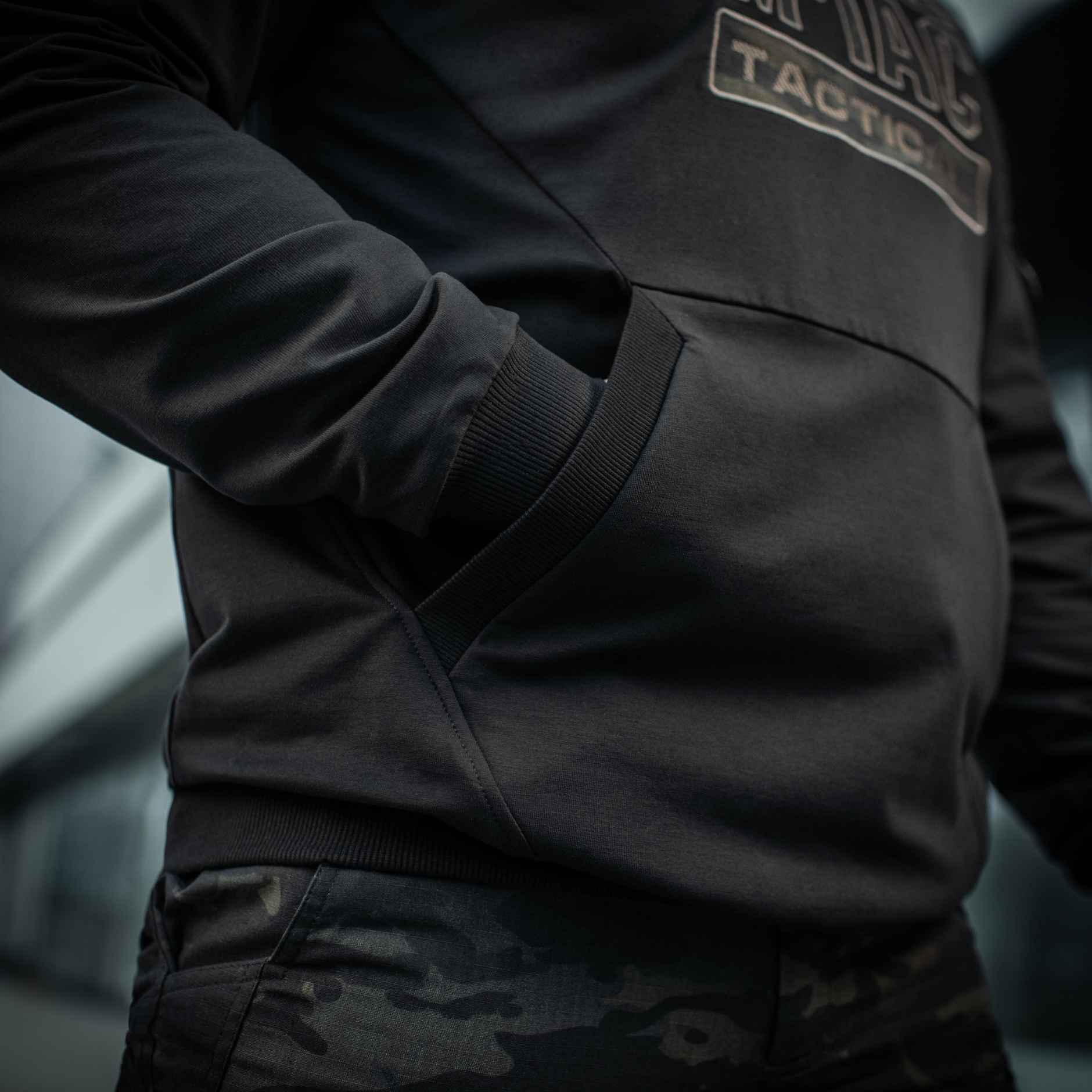 M-Tac кофта Hoodie Combat Black Multicam — 20