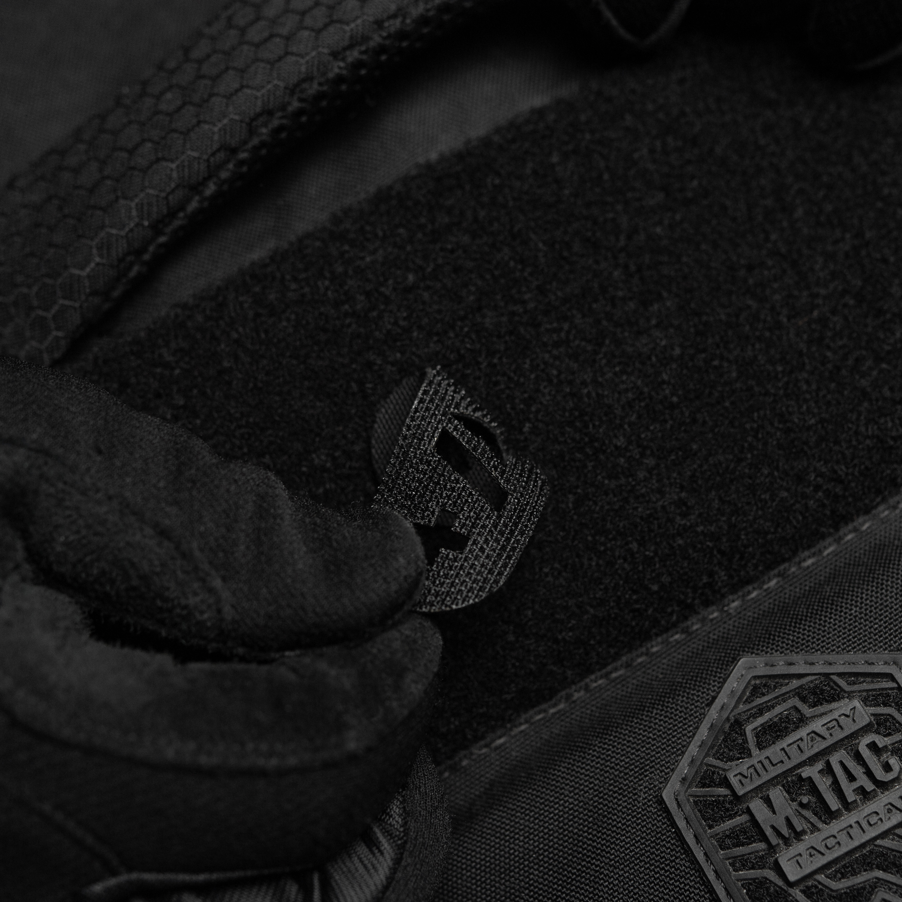 M-Tac нашивка группа крови +A+ сквозная Laser Cut Black — 6