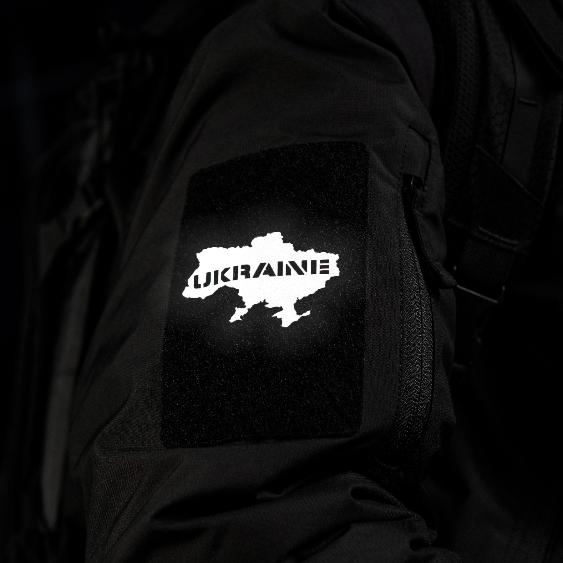M-Tac нашивка Ukraine (контур) сквозная Laser Cut светоотражающая — 5