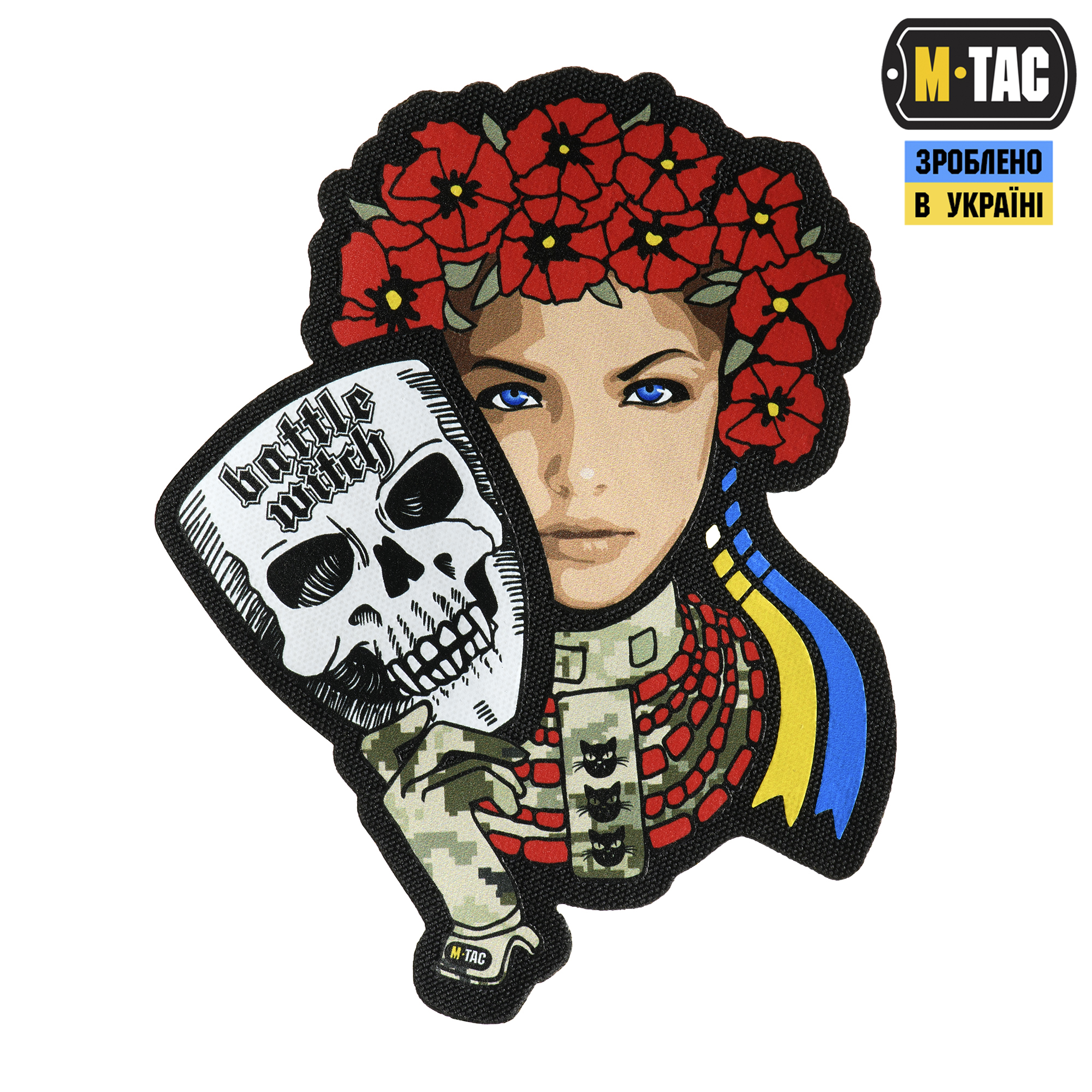 M-Tac нашивка Battle Witch Black — 2