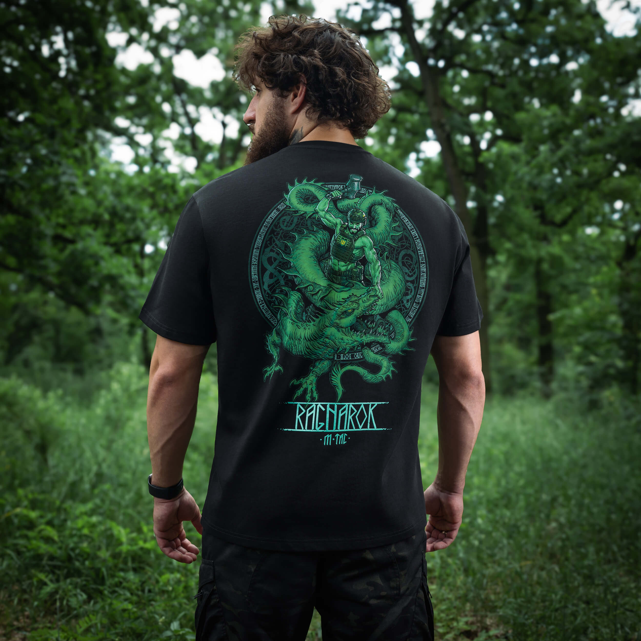 M-Tac футболка Ragnarok Night Vision Cotton Hard Black — 14