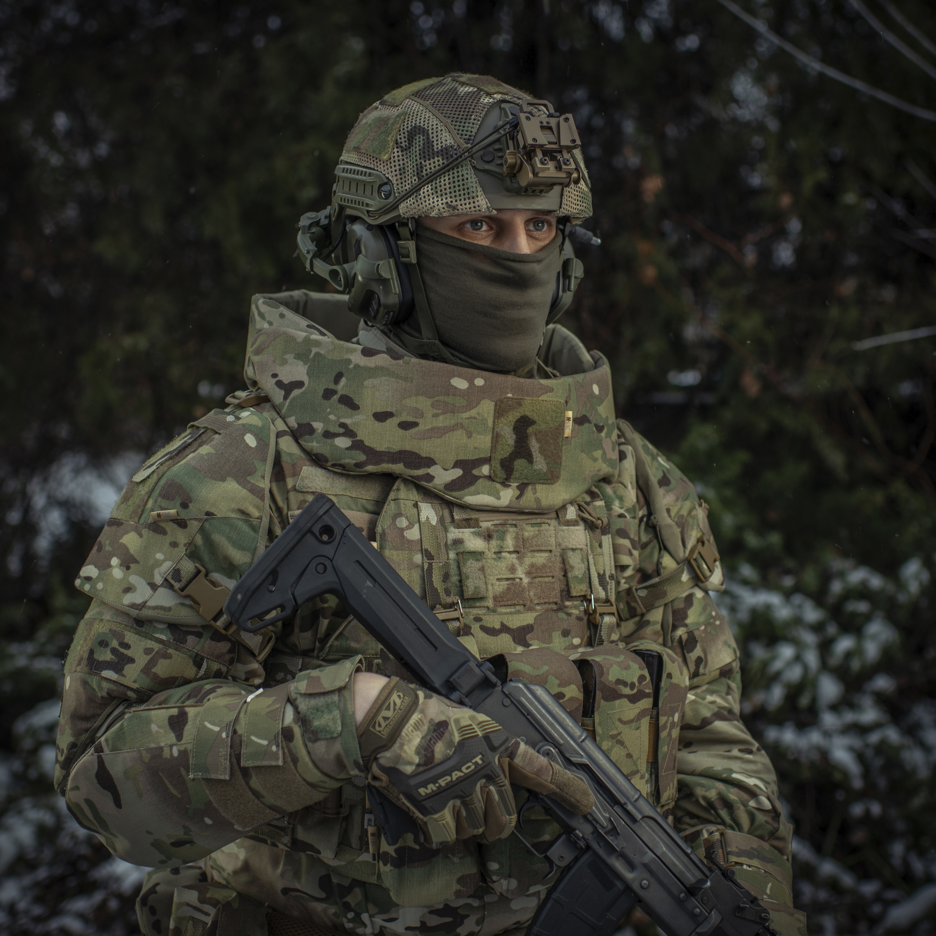 M-Tac Горжет Sturm с баллистическими пакетами 1 класс (FMS) Multicam — 24