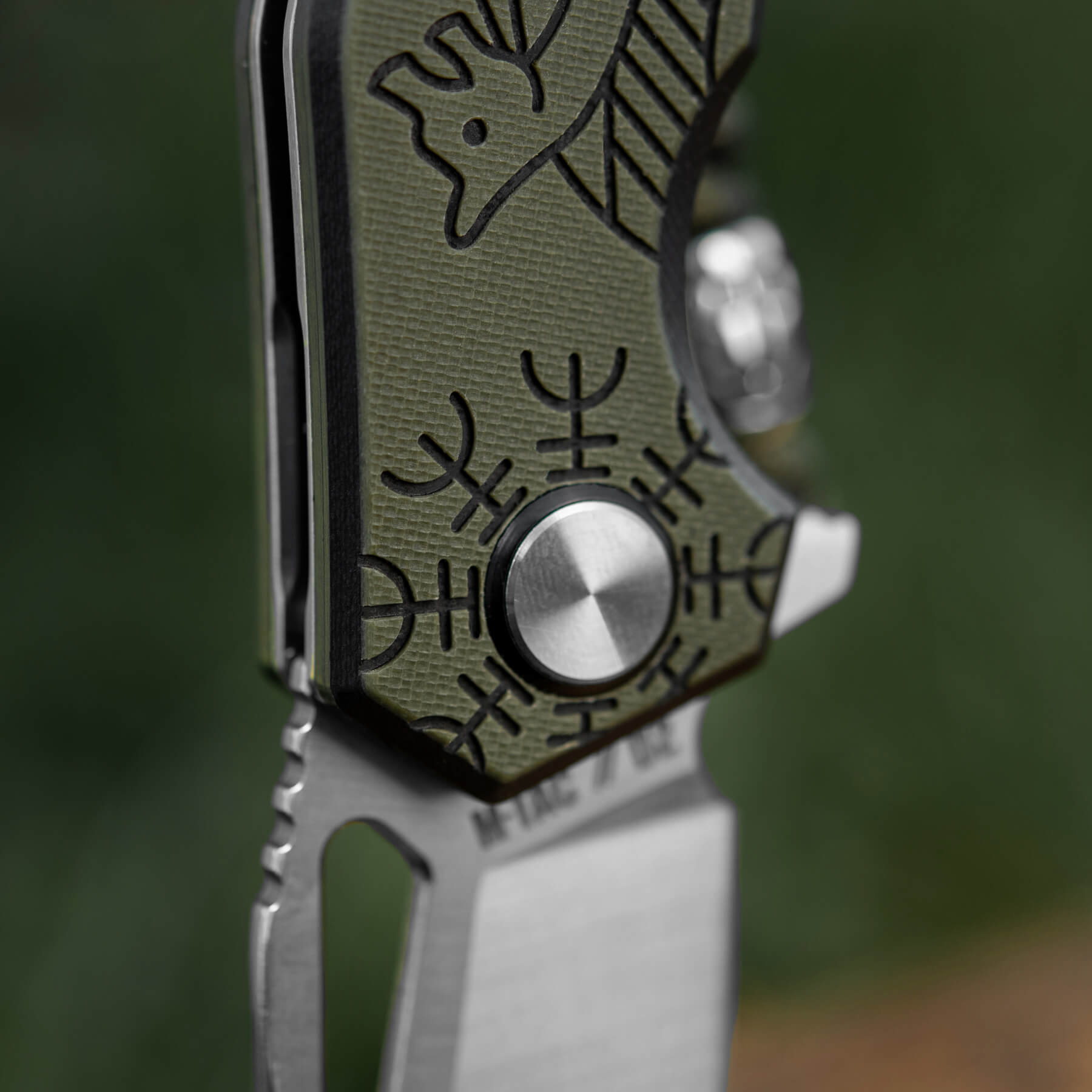 M-Tac нож складной Type 12 Scandinavian Black/Olive — 19