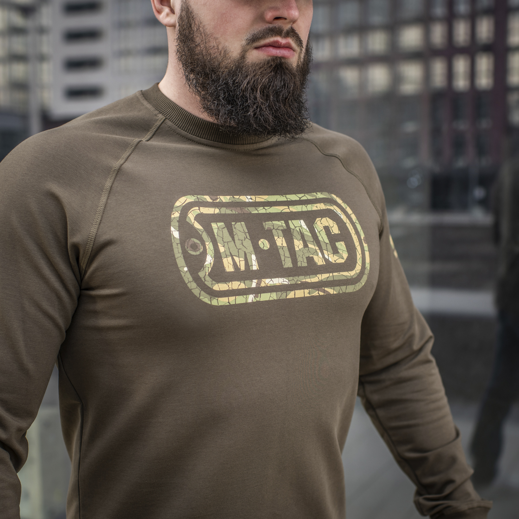 M-Tac реглан Logo Dark Olive — 12