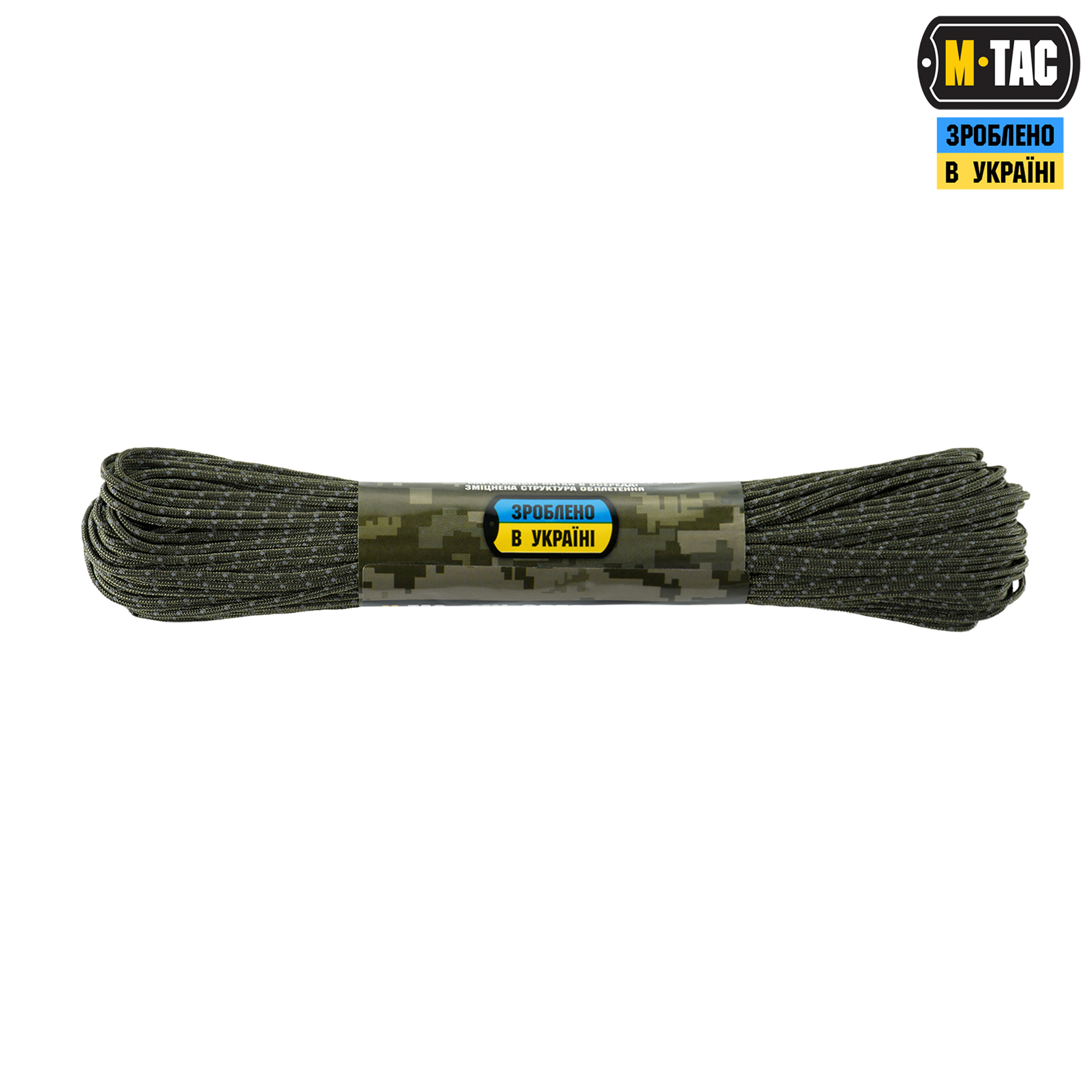 M-Tac паракорд Minicord Mil-Spec 30m Ranger Green Reflective — 3