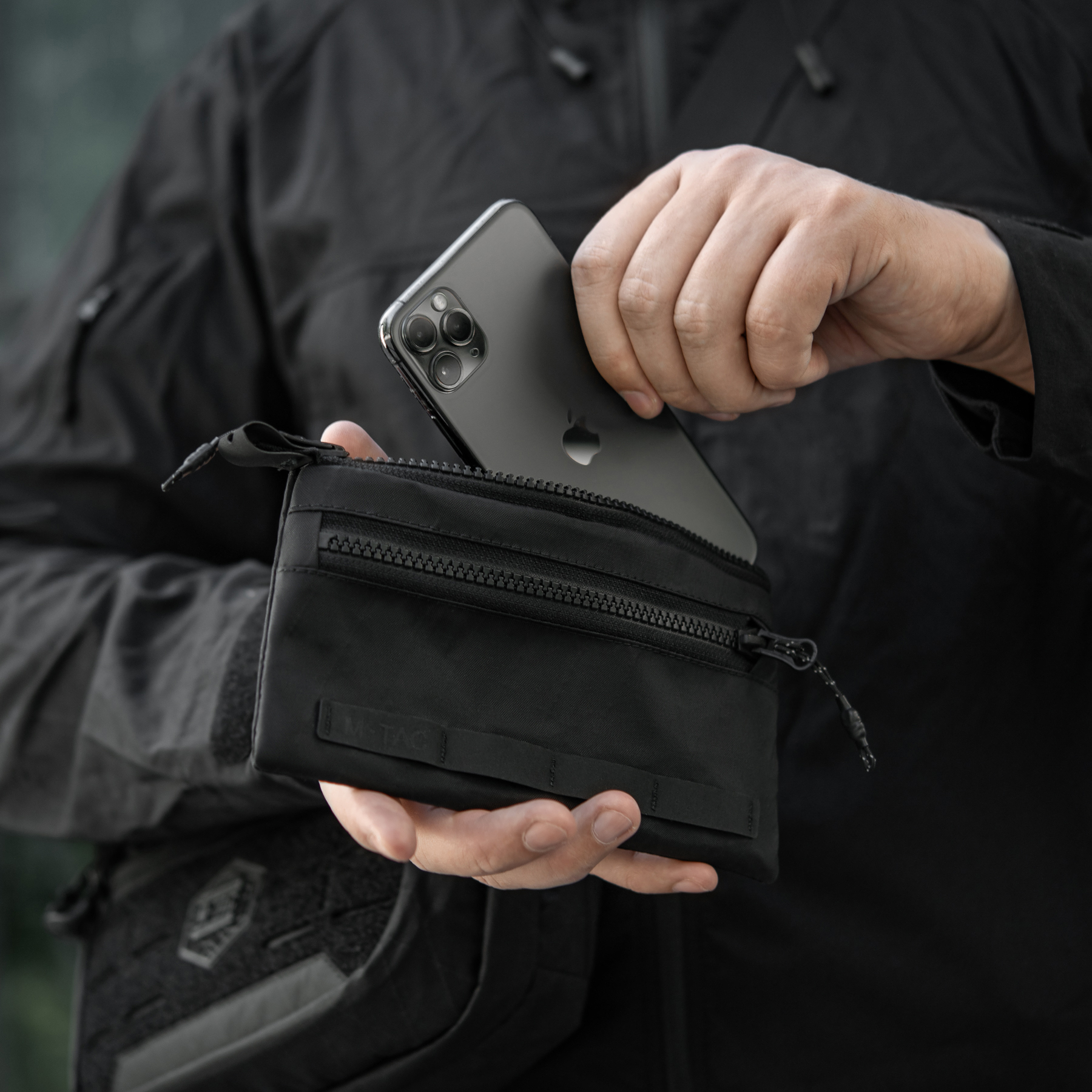 M-Tac кошелек горизонтальный X-Pac Elite Black — 25
