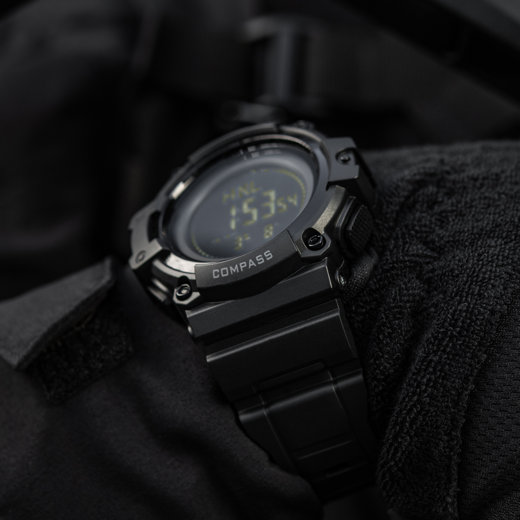 M-Tac часы тактические с компасом 2233 Black — 11